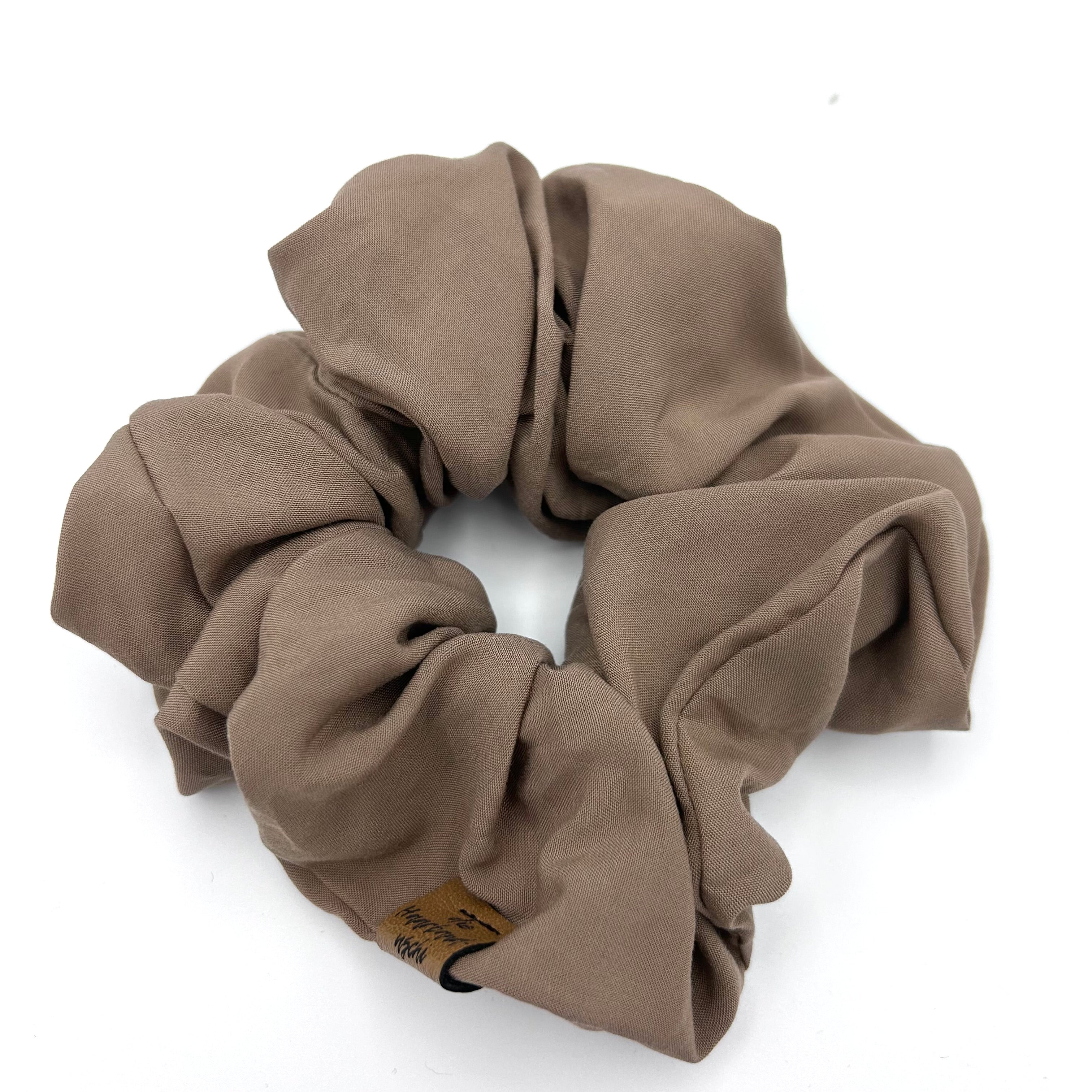Big Scrunchie - soft touch Cocoa