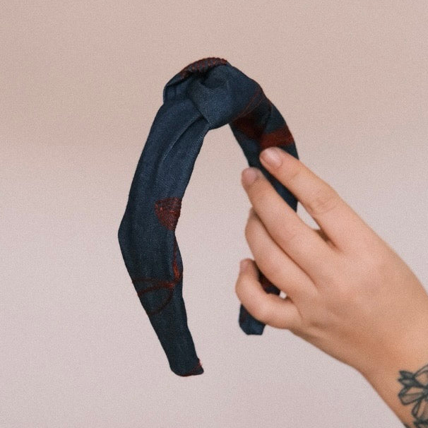 Leyla - Boho Jeans Rot