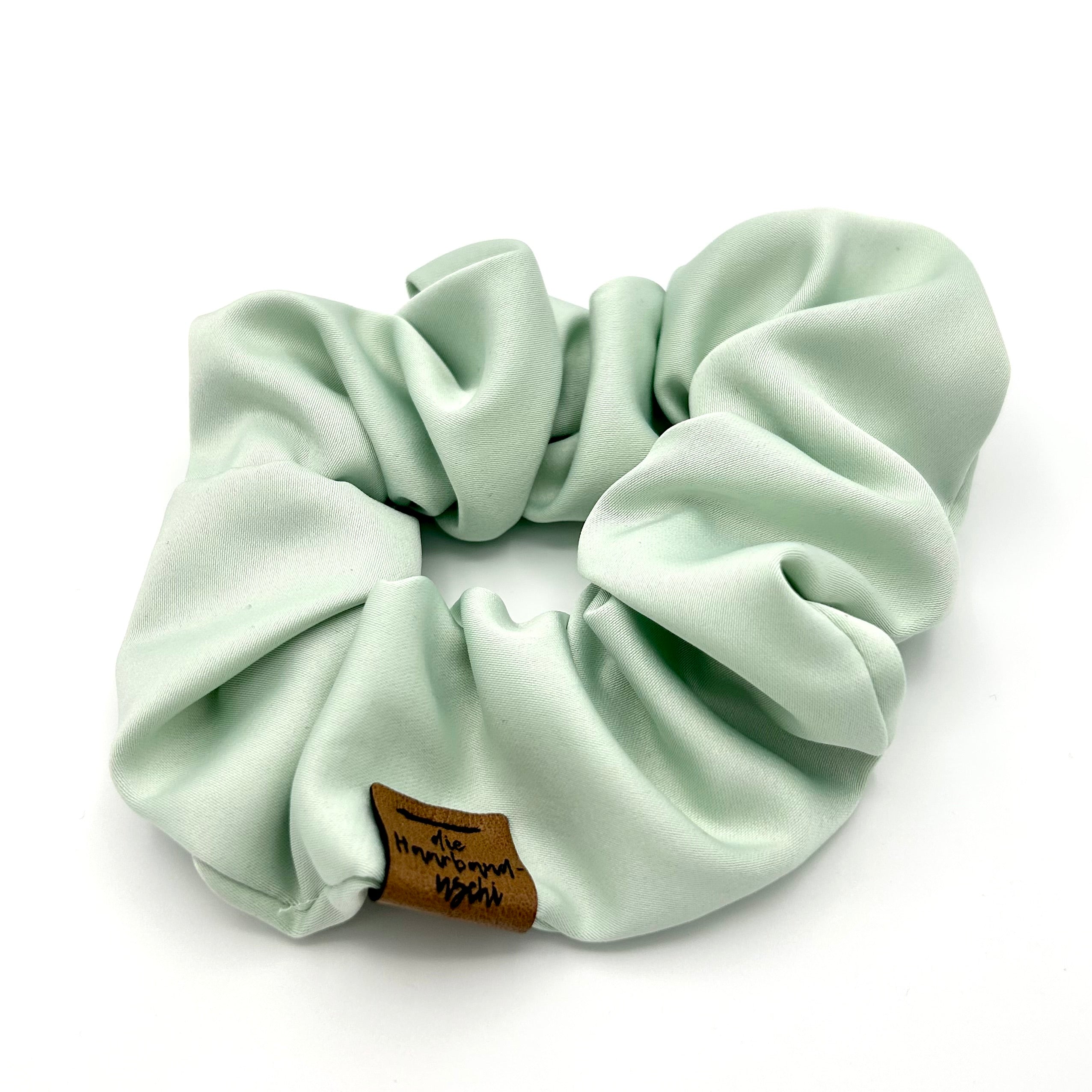Scrunchie Satin Mint