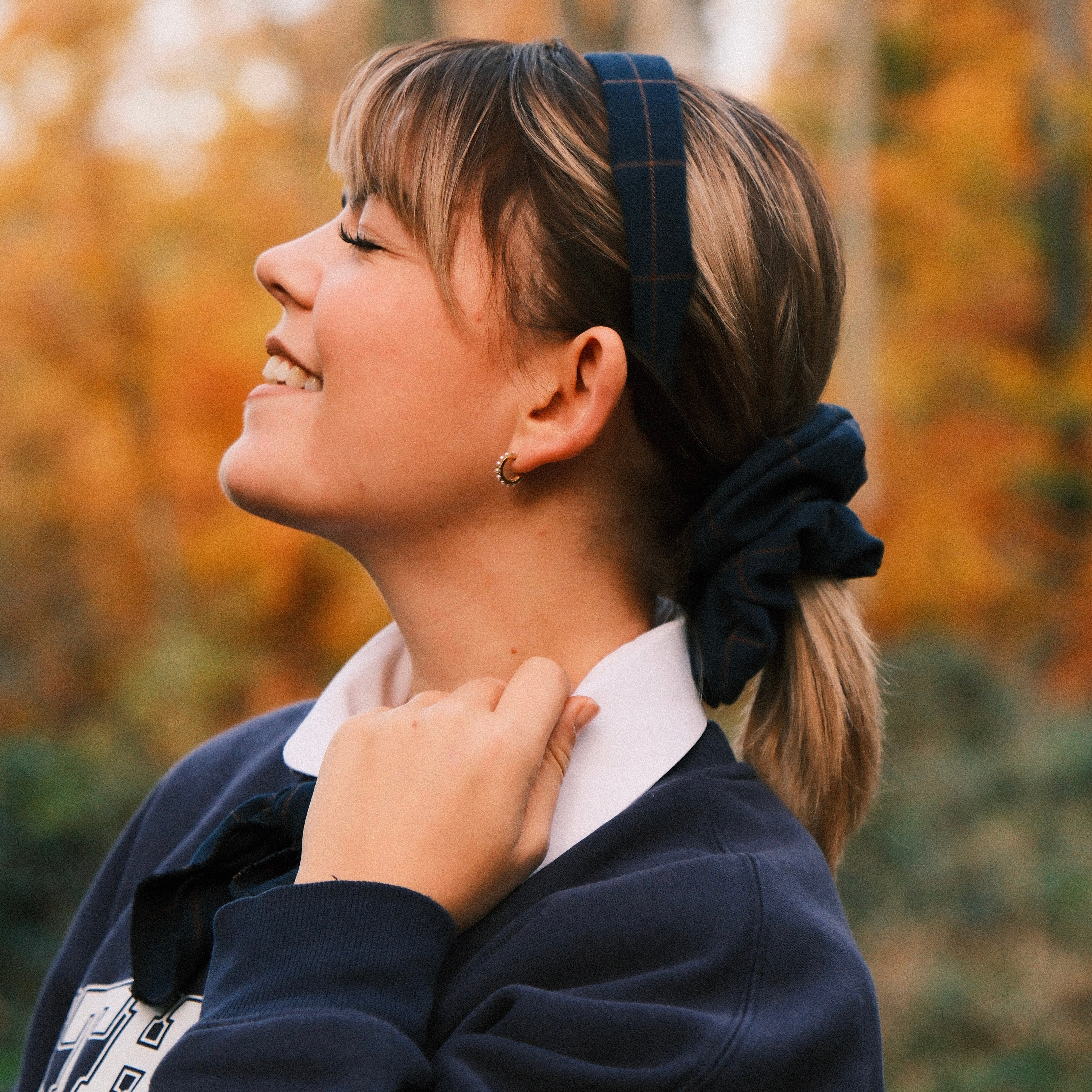 Anne - XOXO Blau/Braun