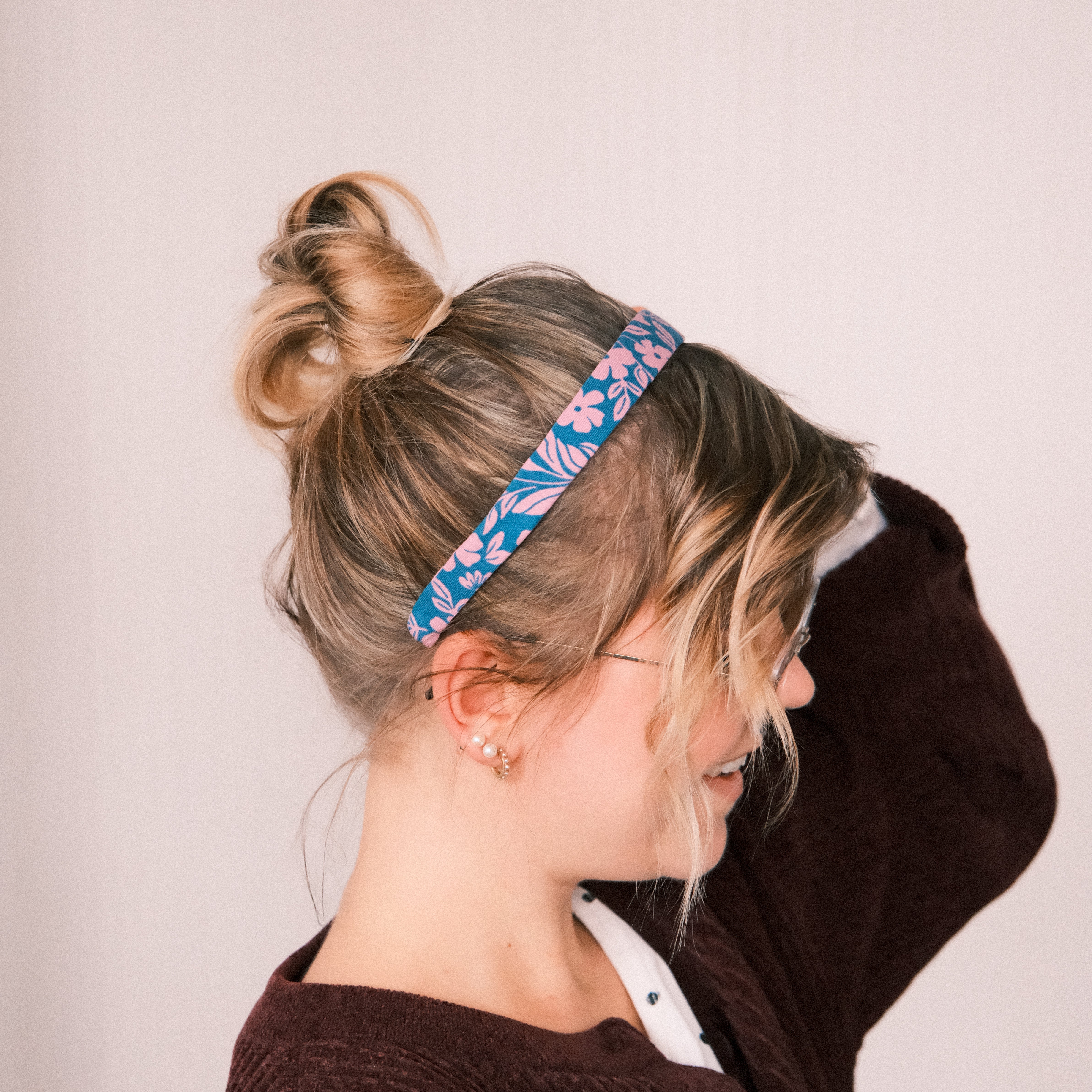 Anna - Blumenkranz Türkis