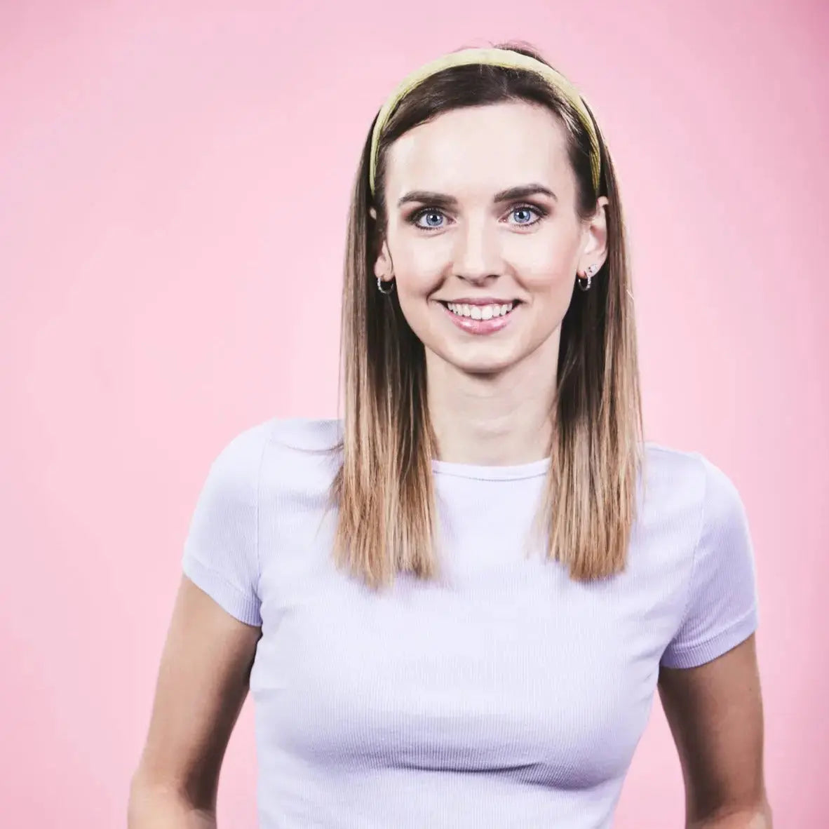 Anna grün Cord Haarreif