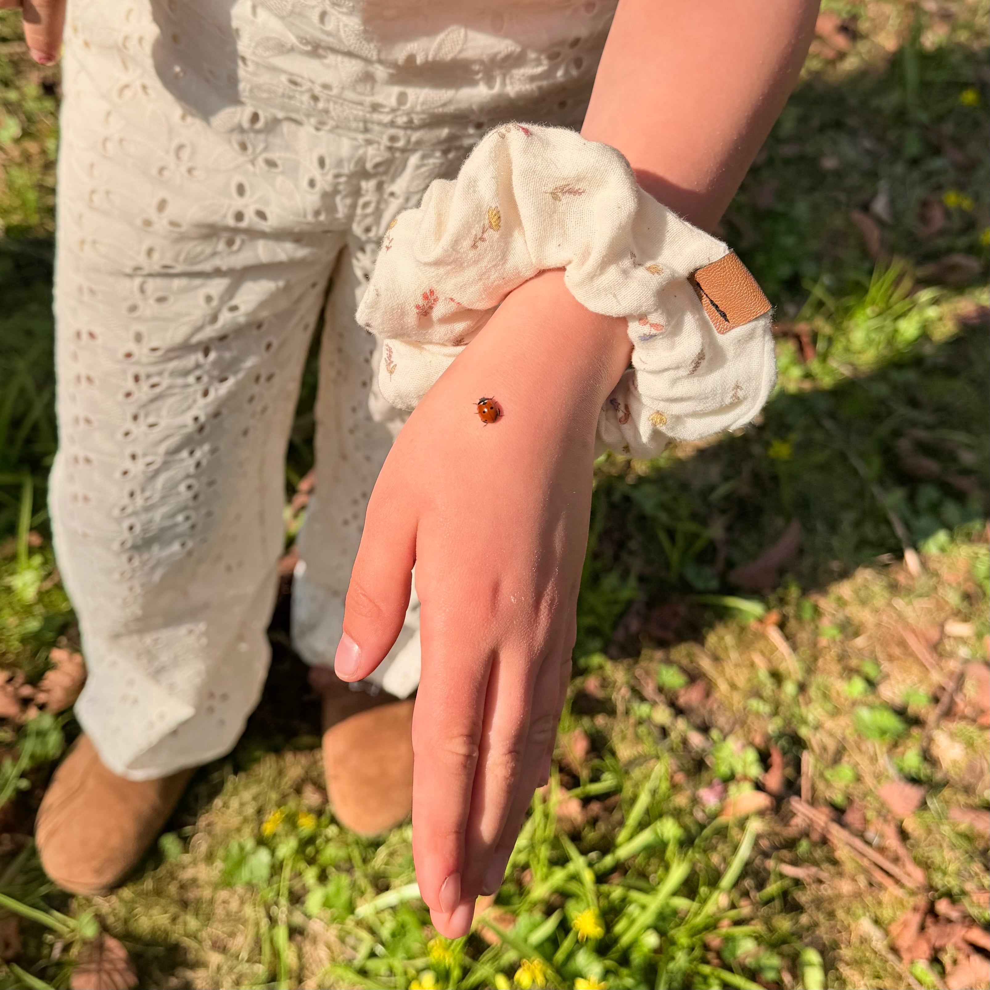 Scrunchie - Blütenfeld