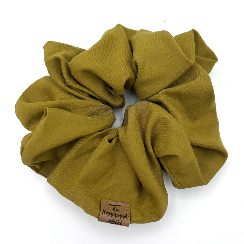 Big Scrunchie - Soft Touch Olivegrün