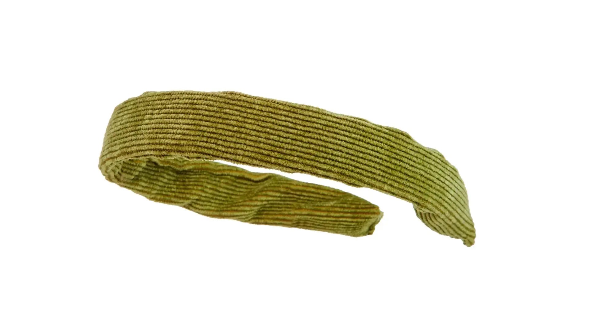 Anna grün Cord Haarreif