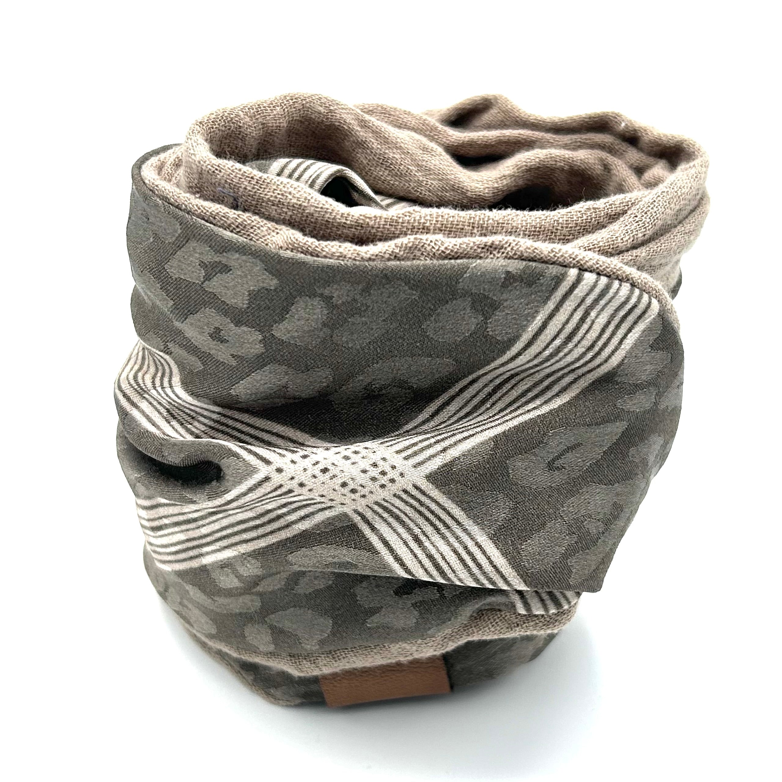 Drahthaarband 2 Seiten - Leo Beige