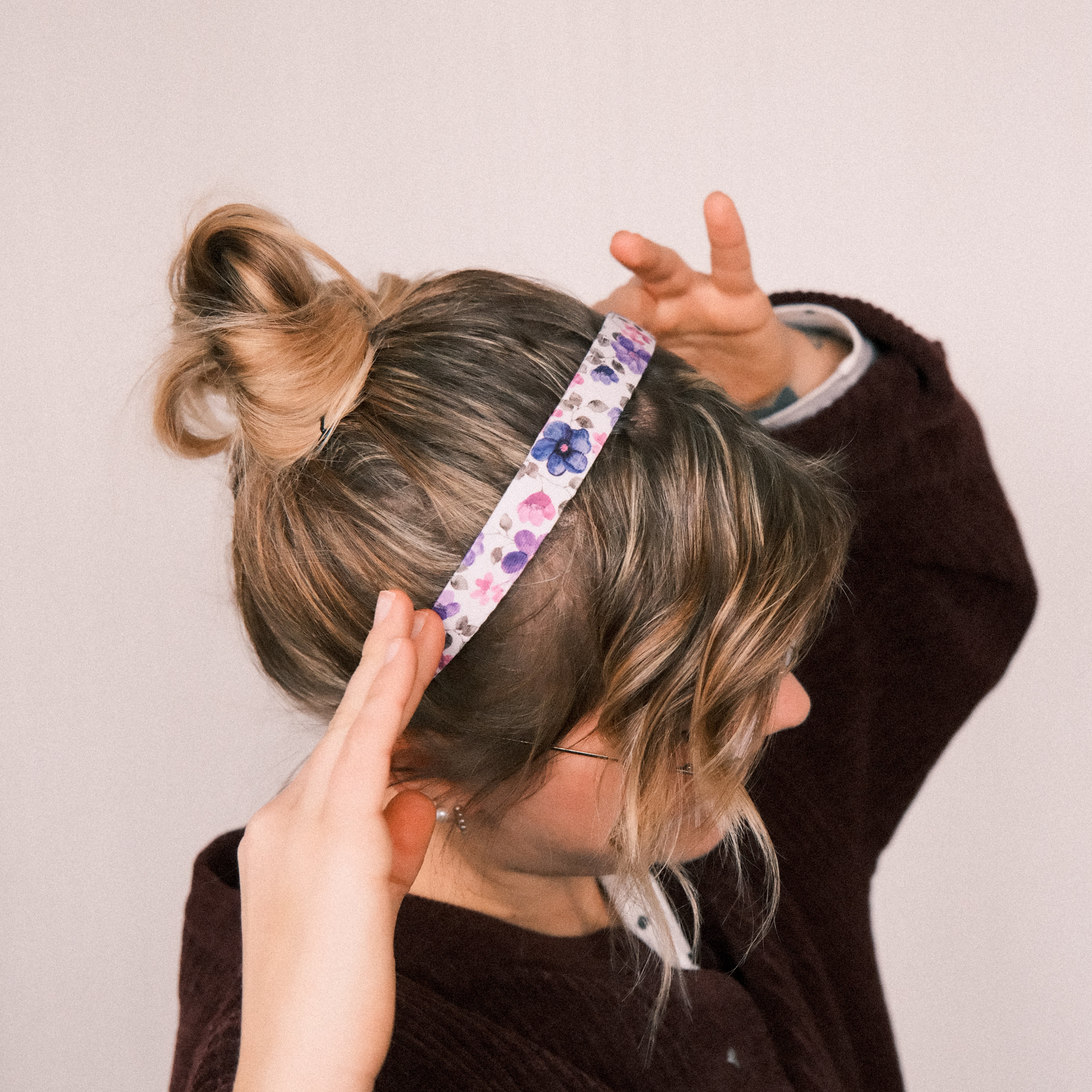 Anna - Lila Blumenkranz