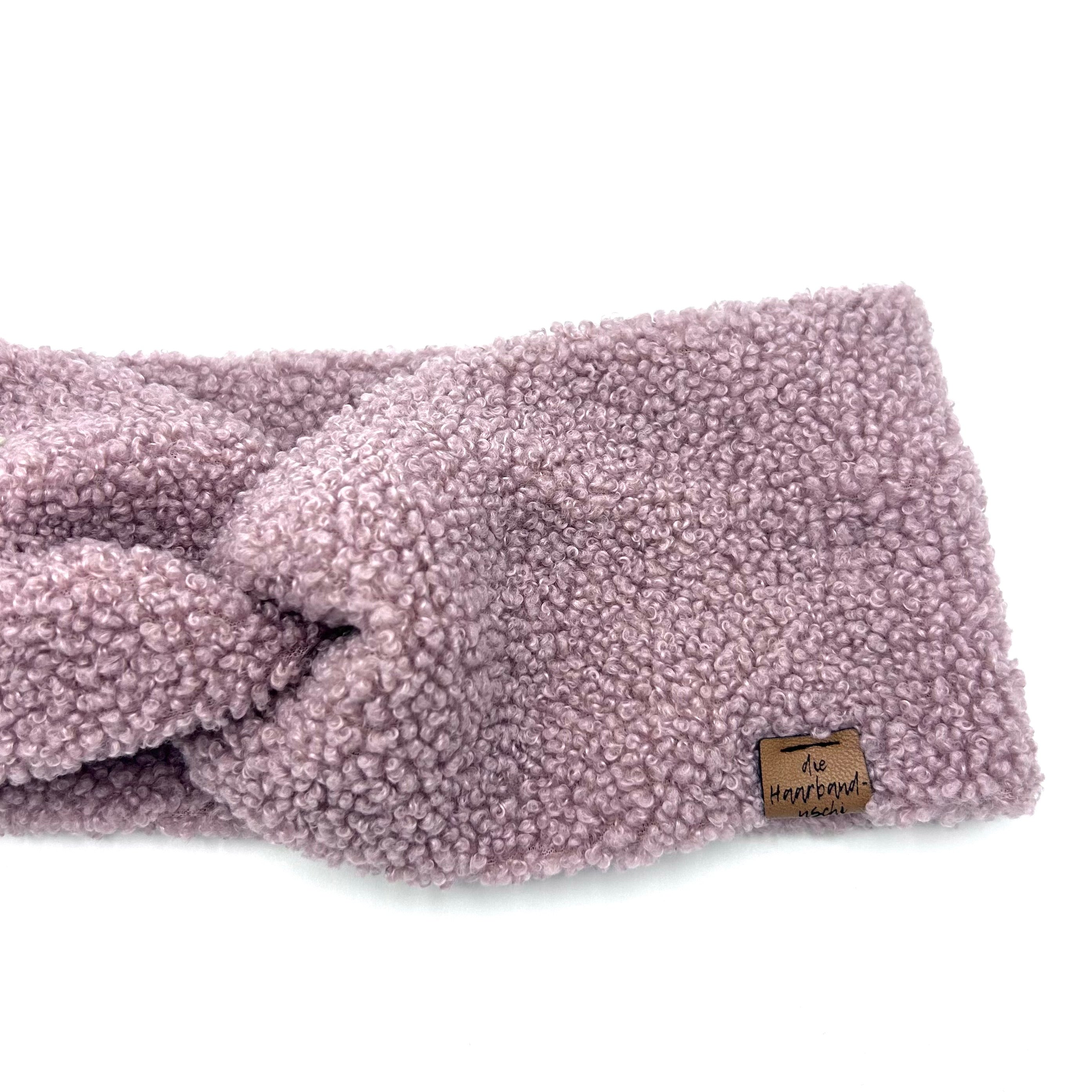 Basic Haarband - Teddy Pastell Rosé