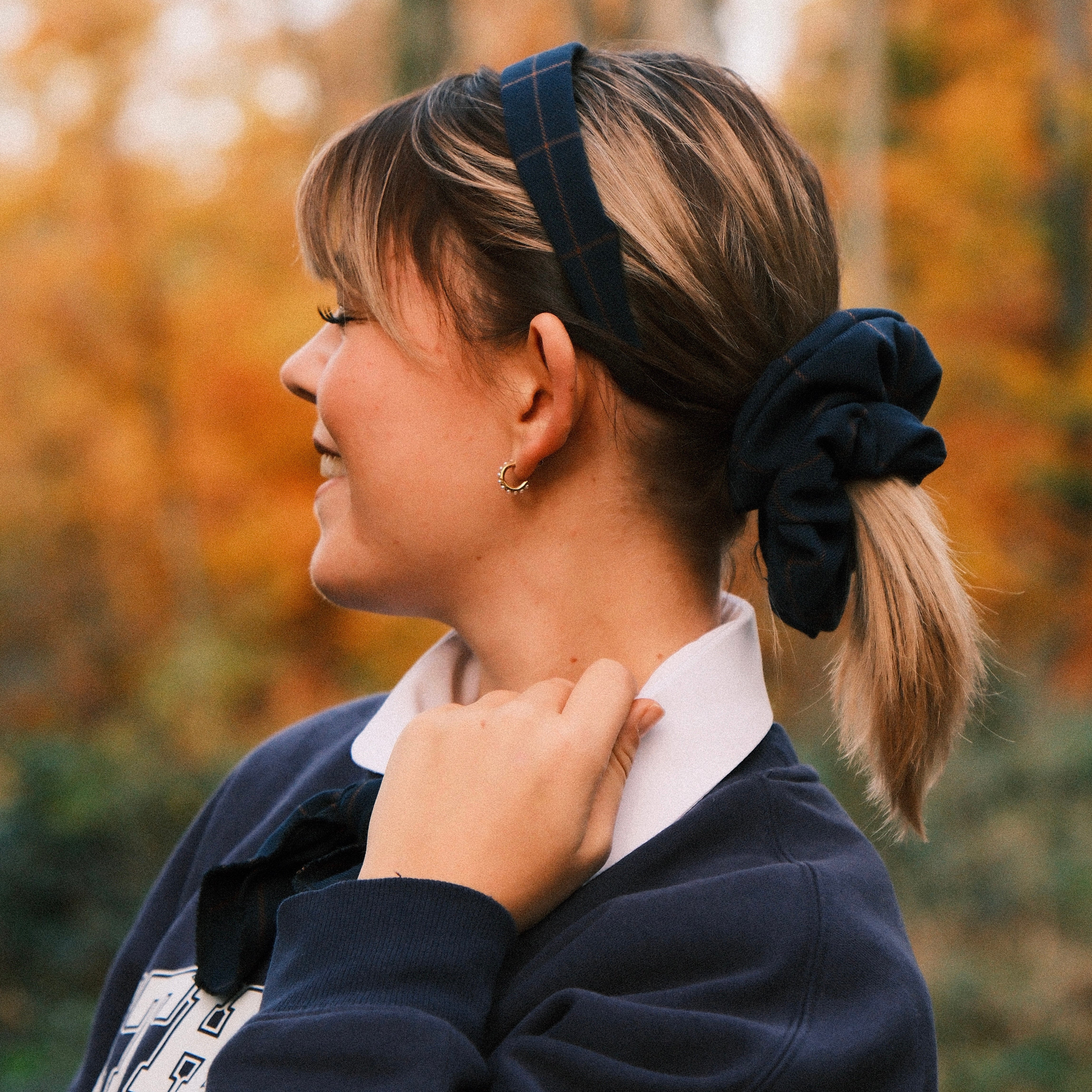 Anne - XOXO Blau/Braun