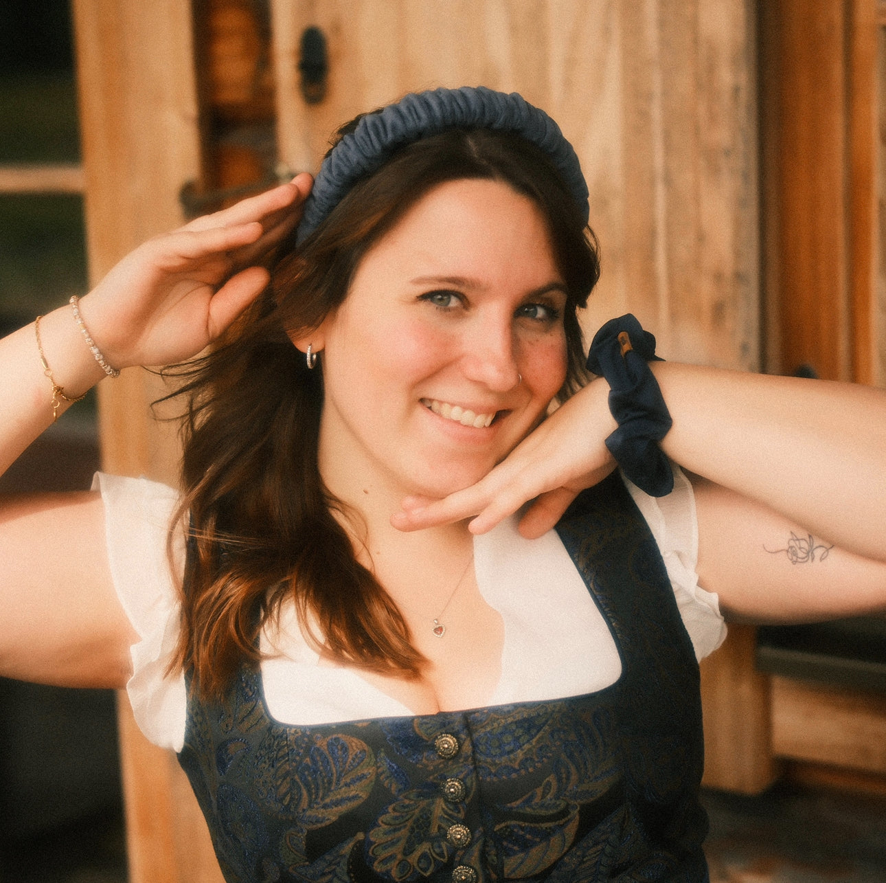 Ronja - Dirndl Blau