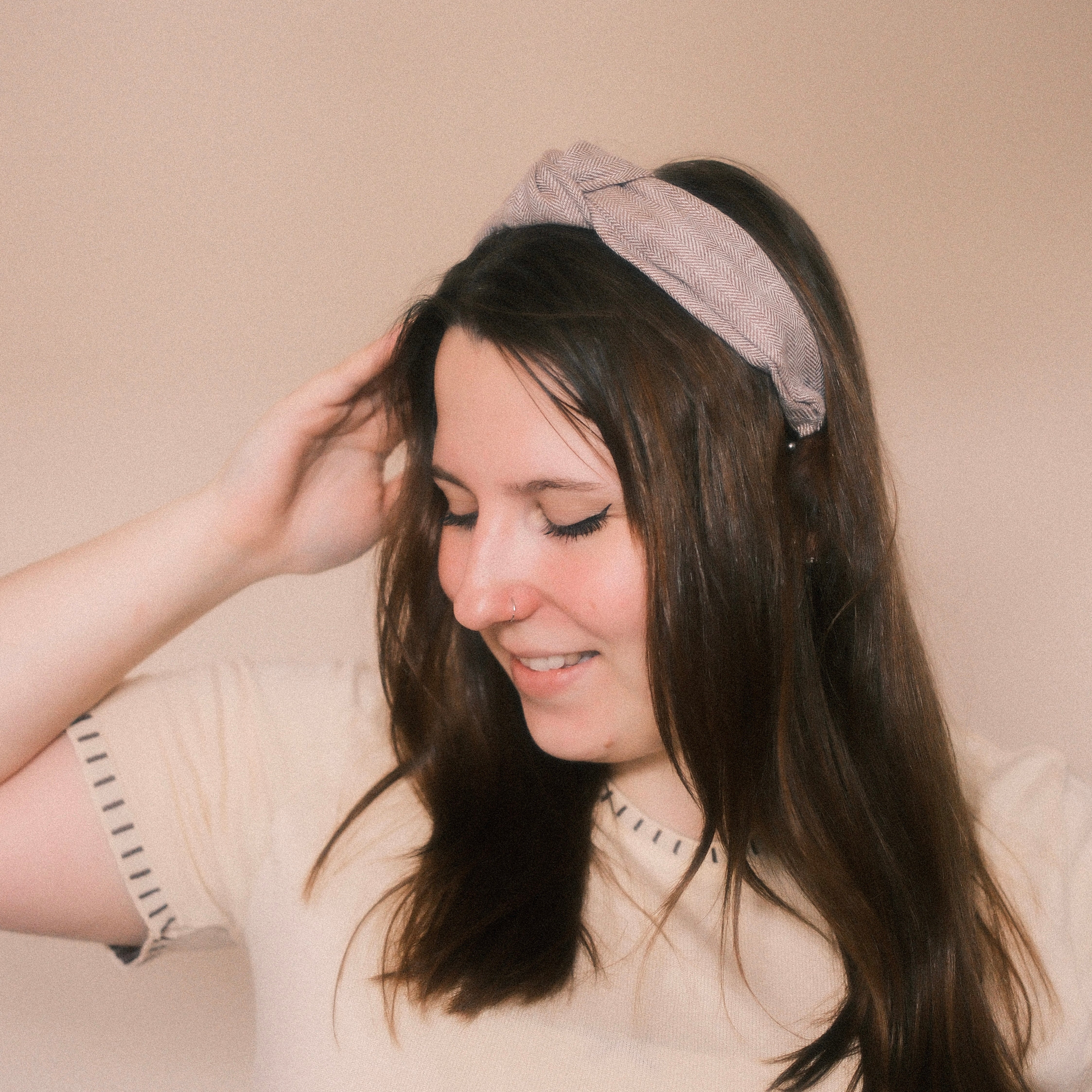 Lea - Fischgräten Braun