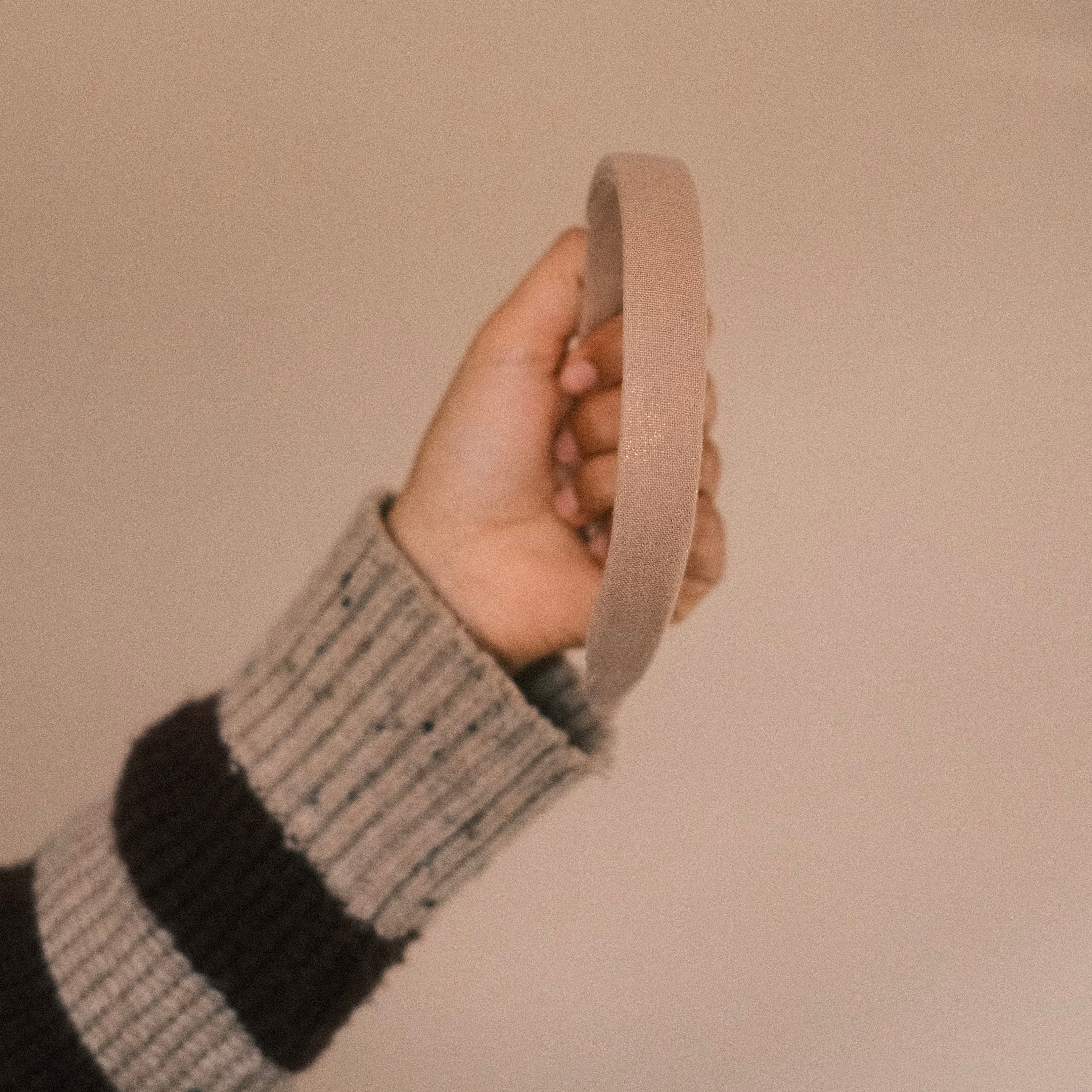 Anna - Glitzer Beige