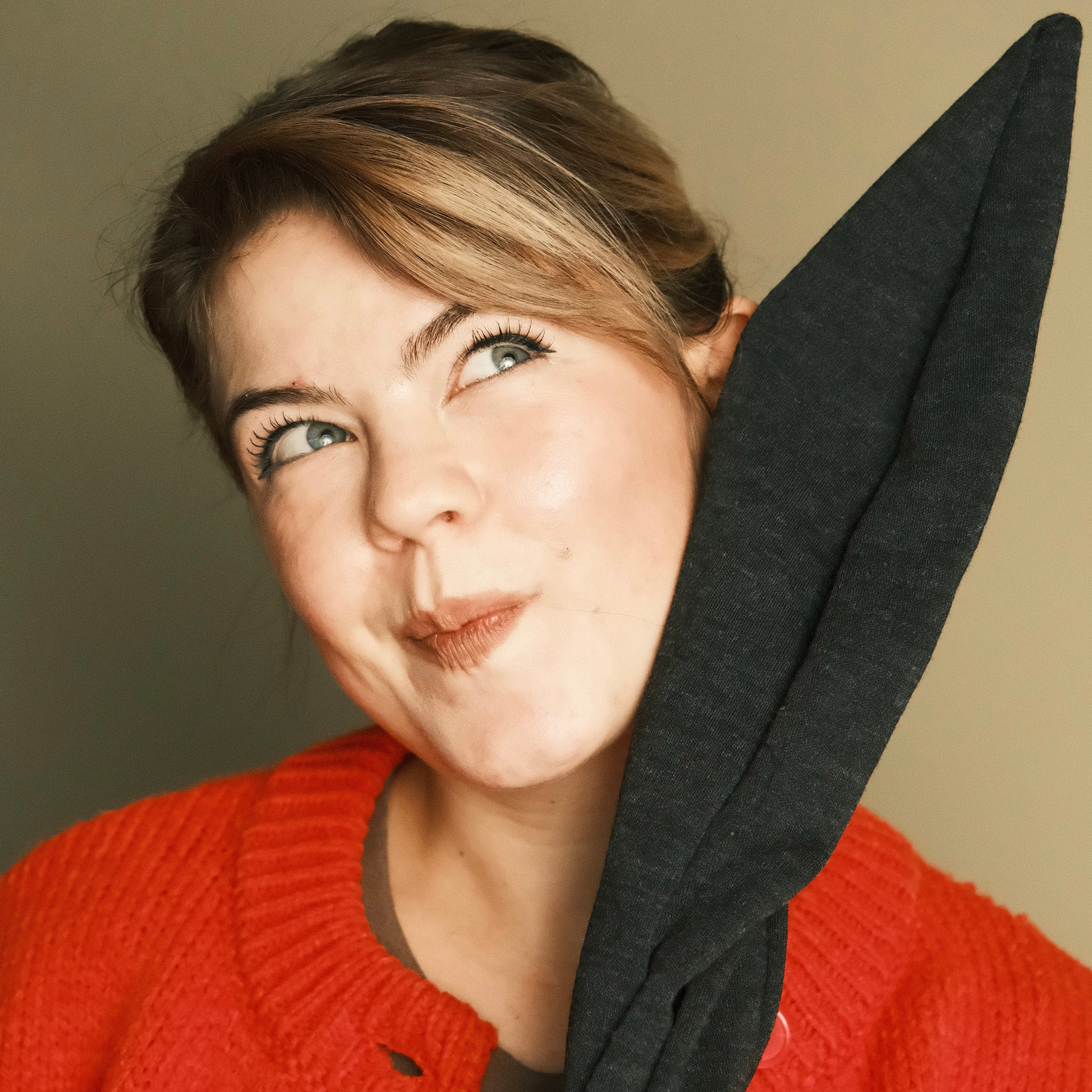 Drahthaarband breit - Warm Schwarz