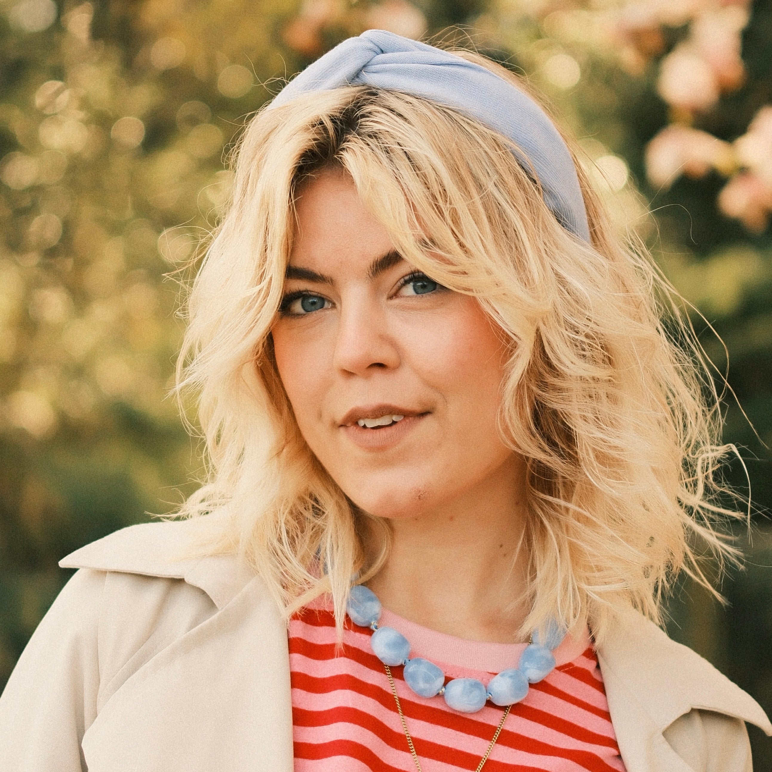 Viky - Feinstrick Blau