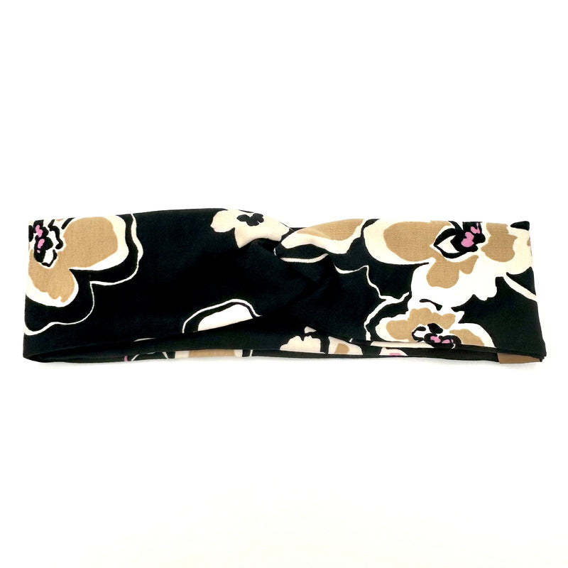 Basic Haarband - Blume Retro