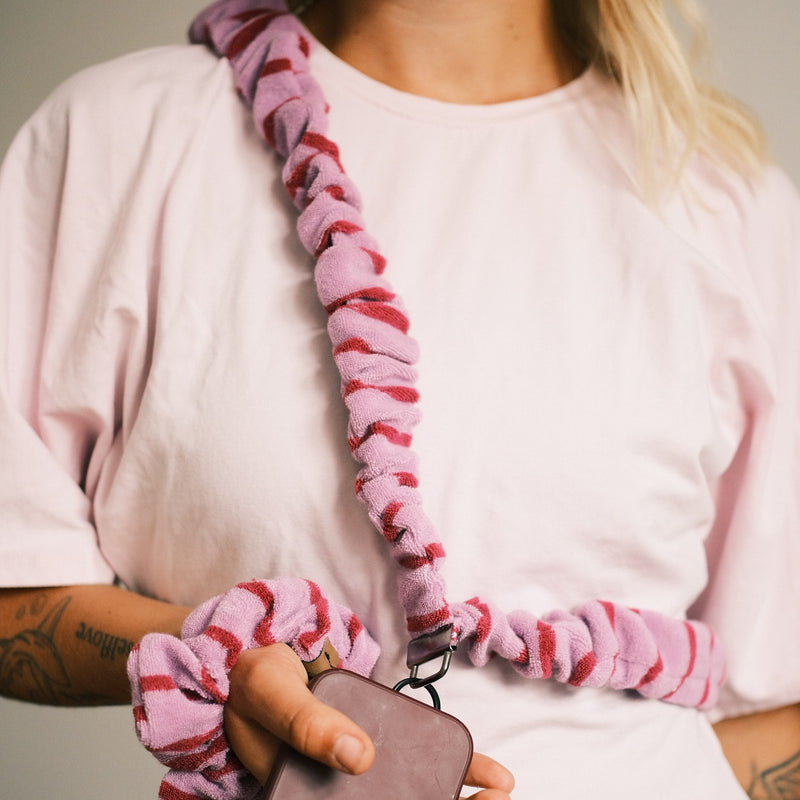 Scrunchie - Frottee Pink
