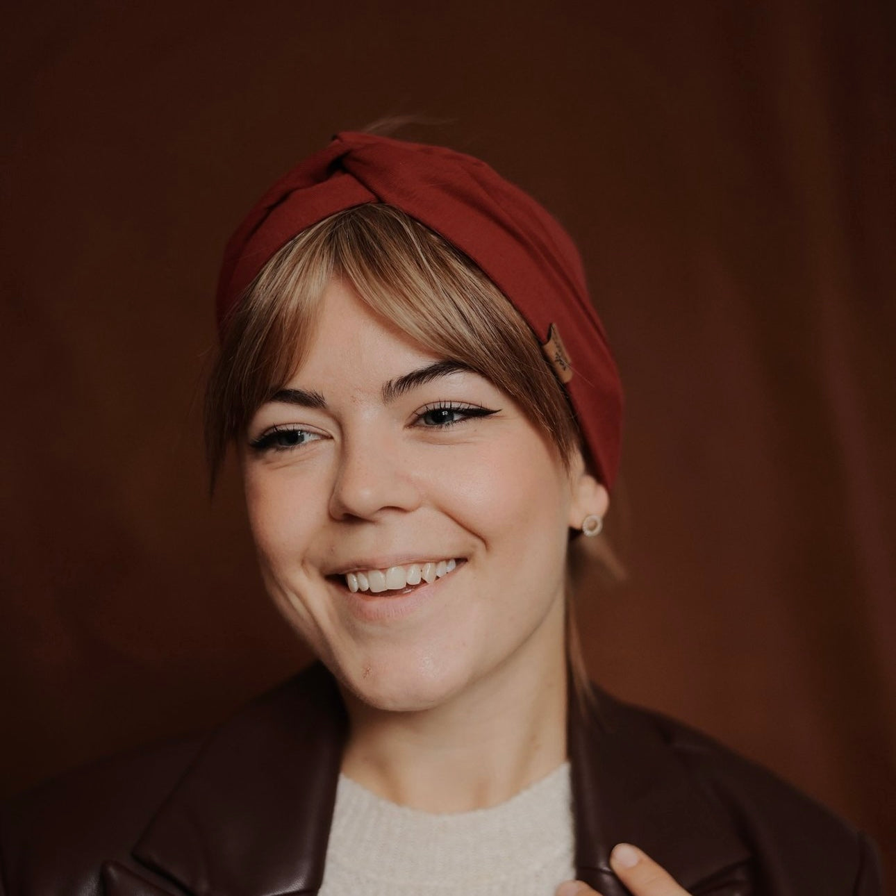 Basic Haarband - Wine