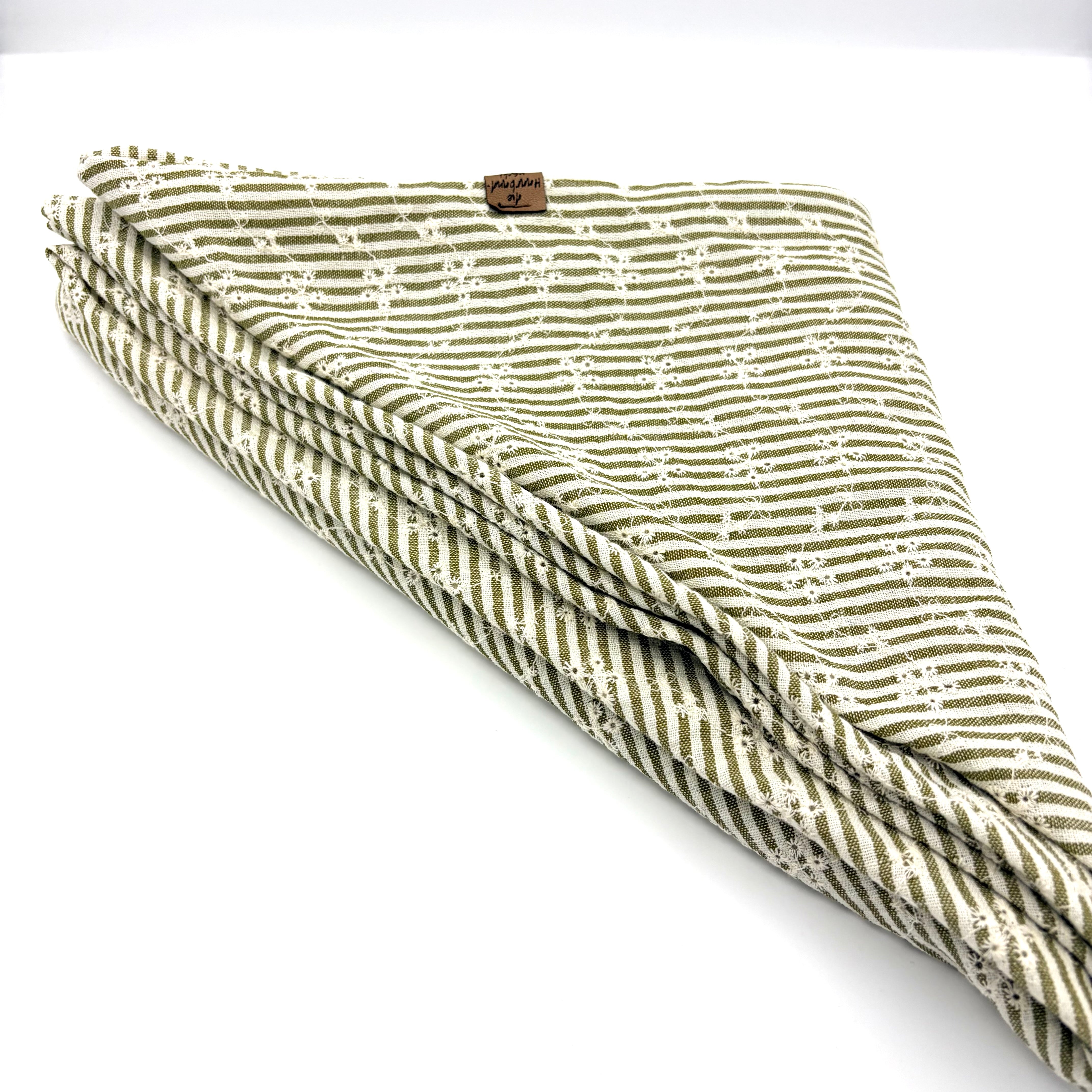 XXL Dreieckstuch - Slow Summer Olive