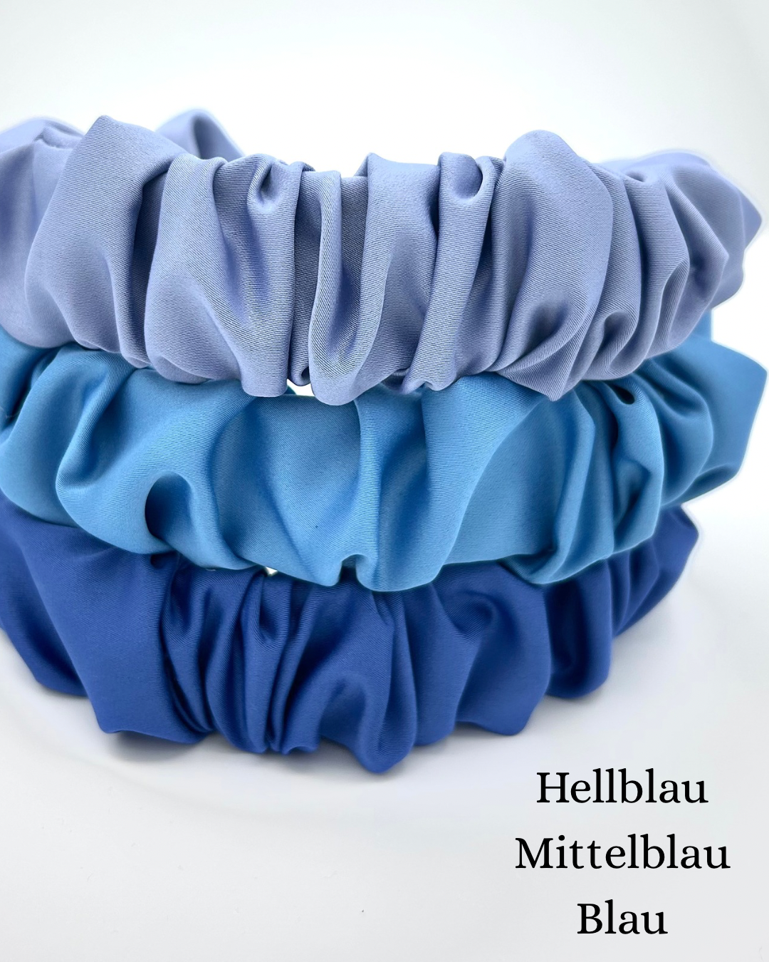 Ronja - Satin Mittelblau