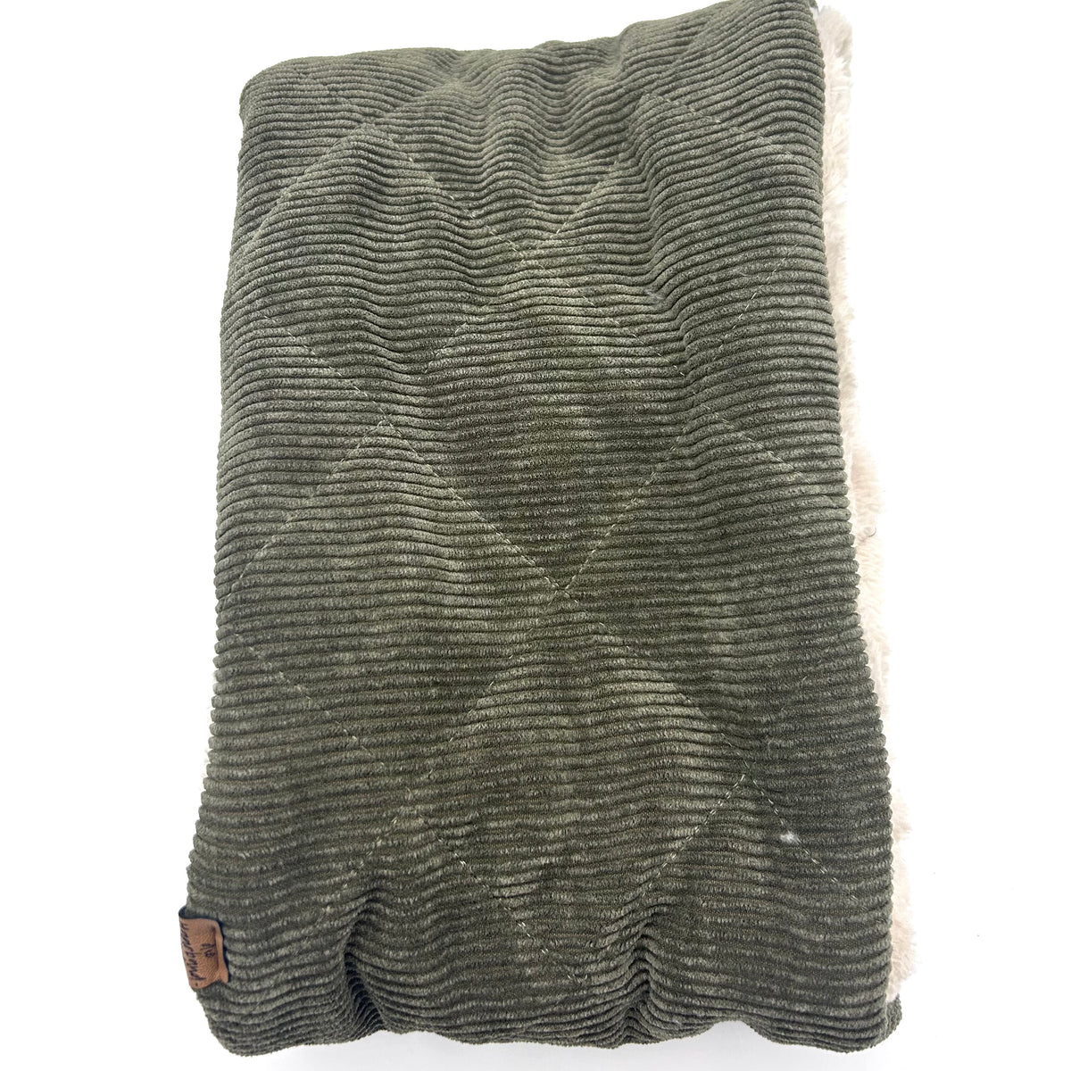 Loop - Cord Gefüttert Khaki
