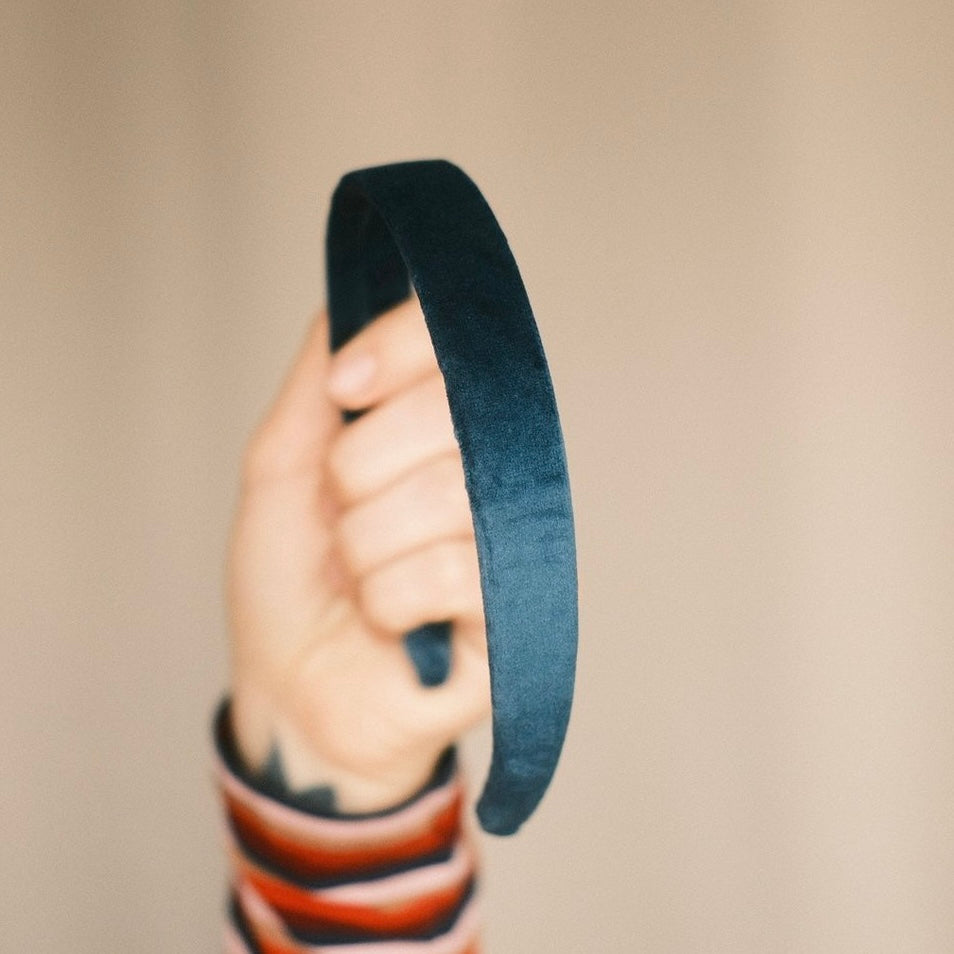 Anna - Ozeanblau Samt