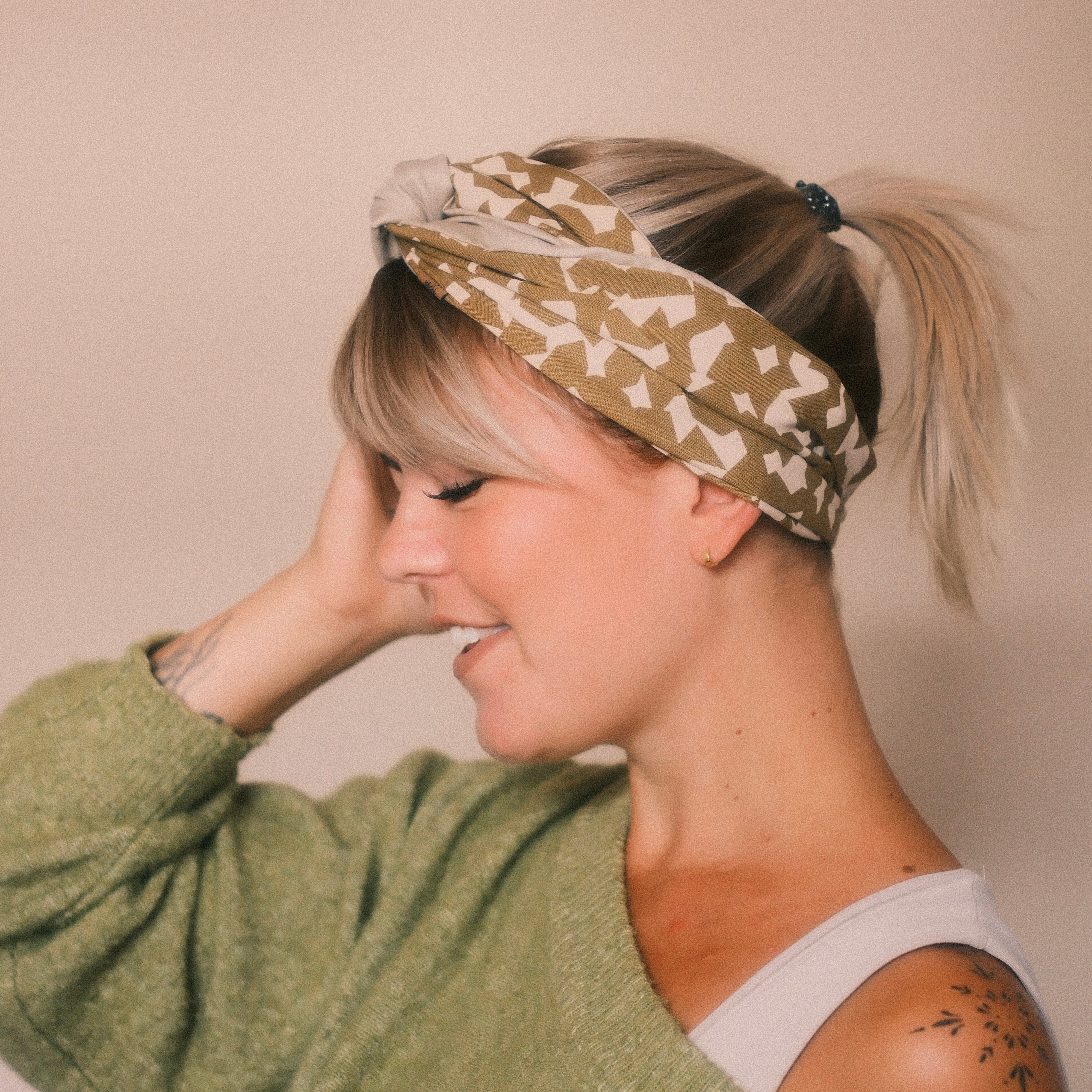 Drahthaarband 2 Seiten - Abstrakt Hellolive