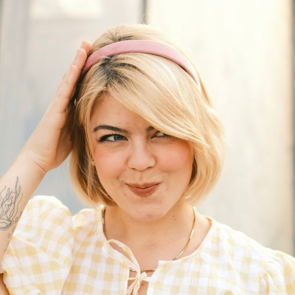 Anna - softpink Samt