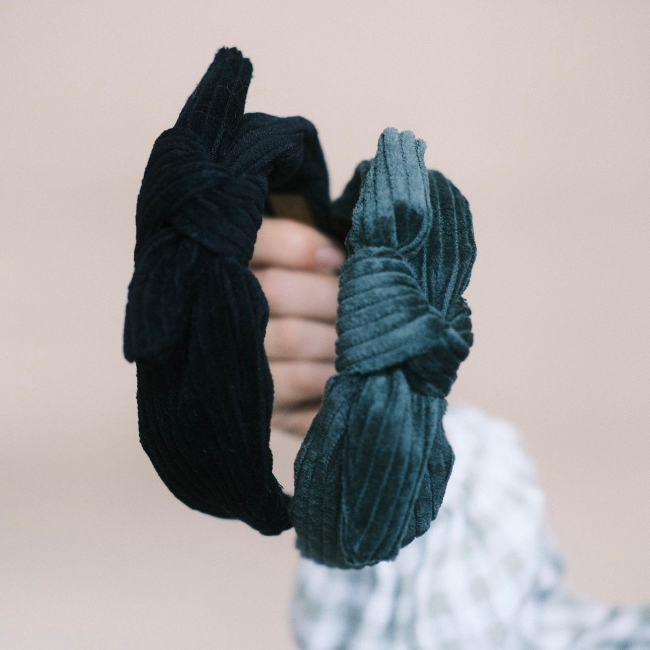 Heidi 4 in 1 Waldgrün Haarreif Schleife