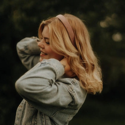 Anna - Samt Rosa