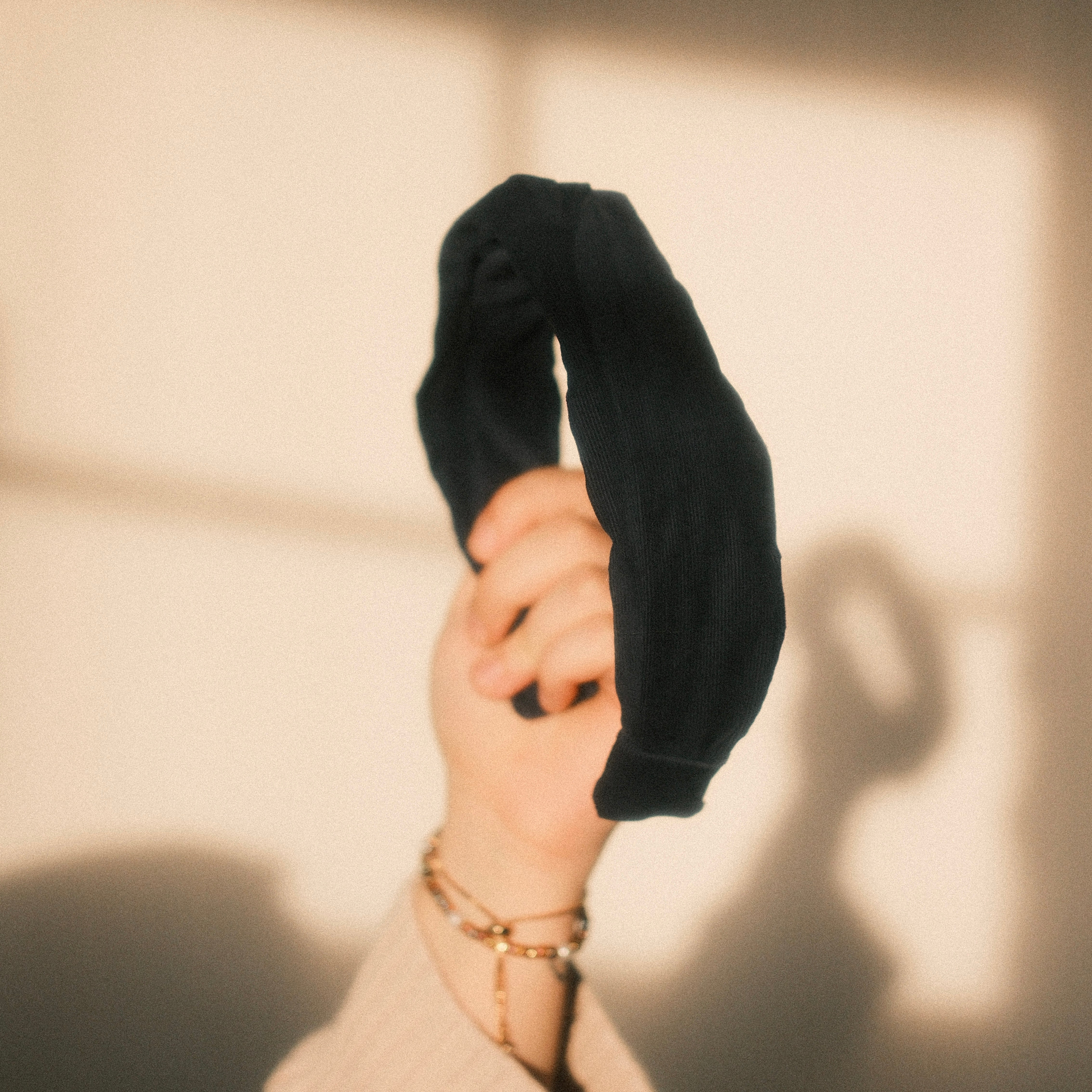 Viky Haarreif - Feincord Schwarz