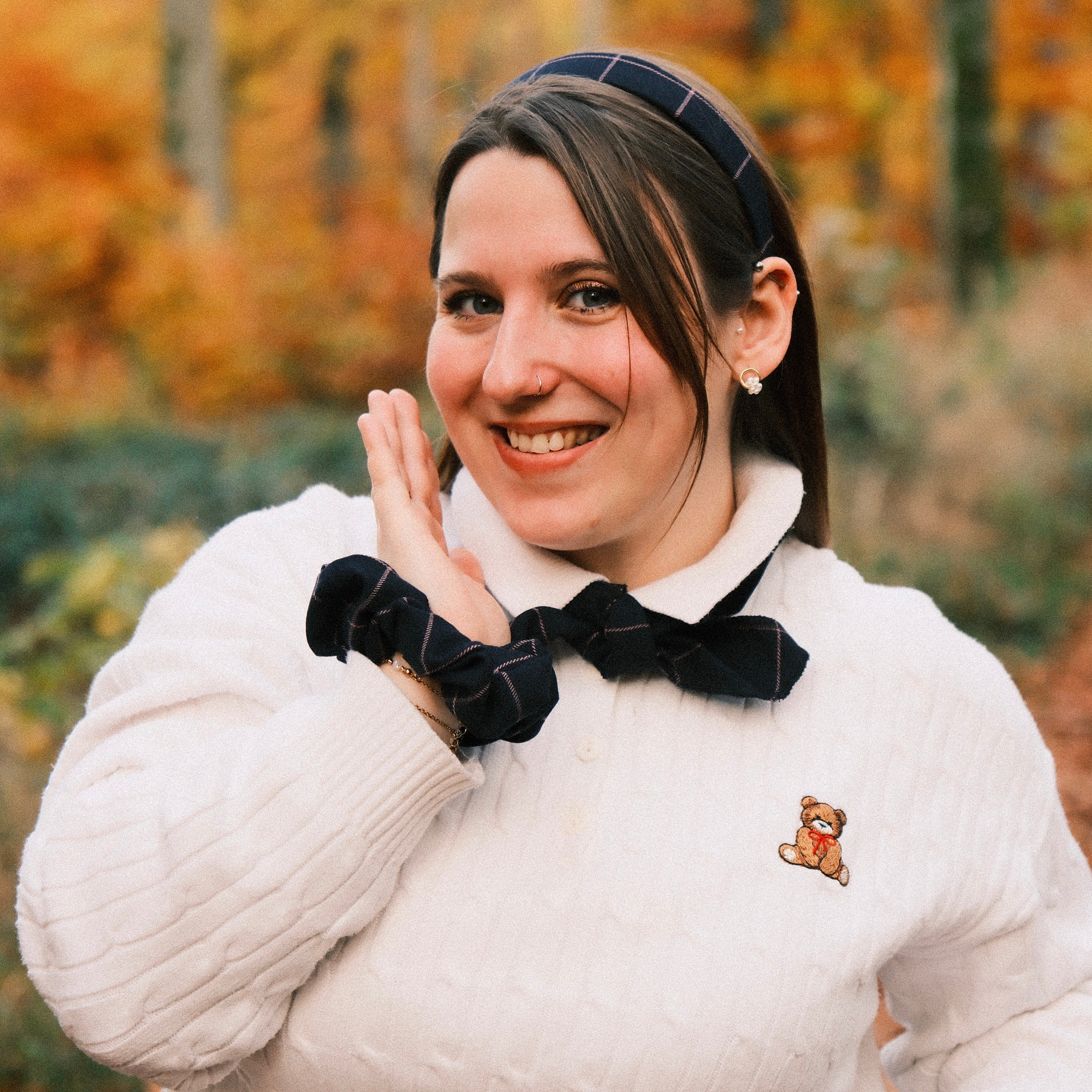 Anne - XOXO Blau/Rosa