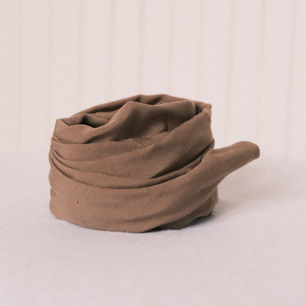 Drahthaarband Schmal - Soft Touch Cocoa