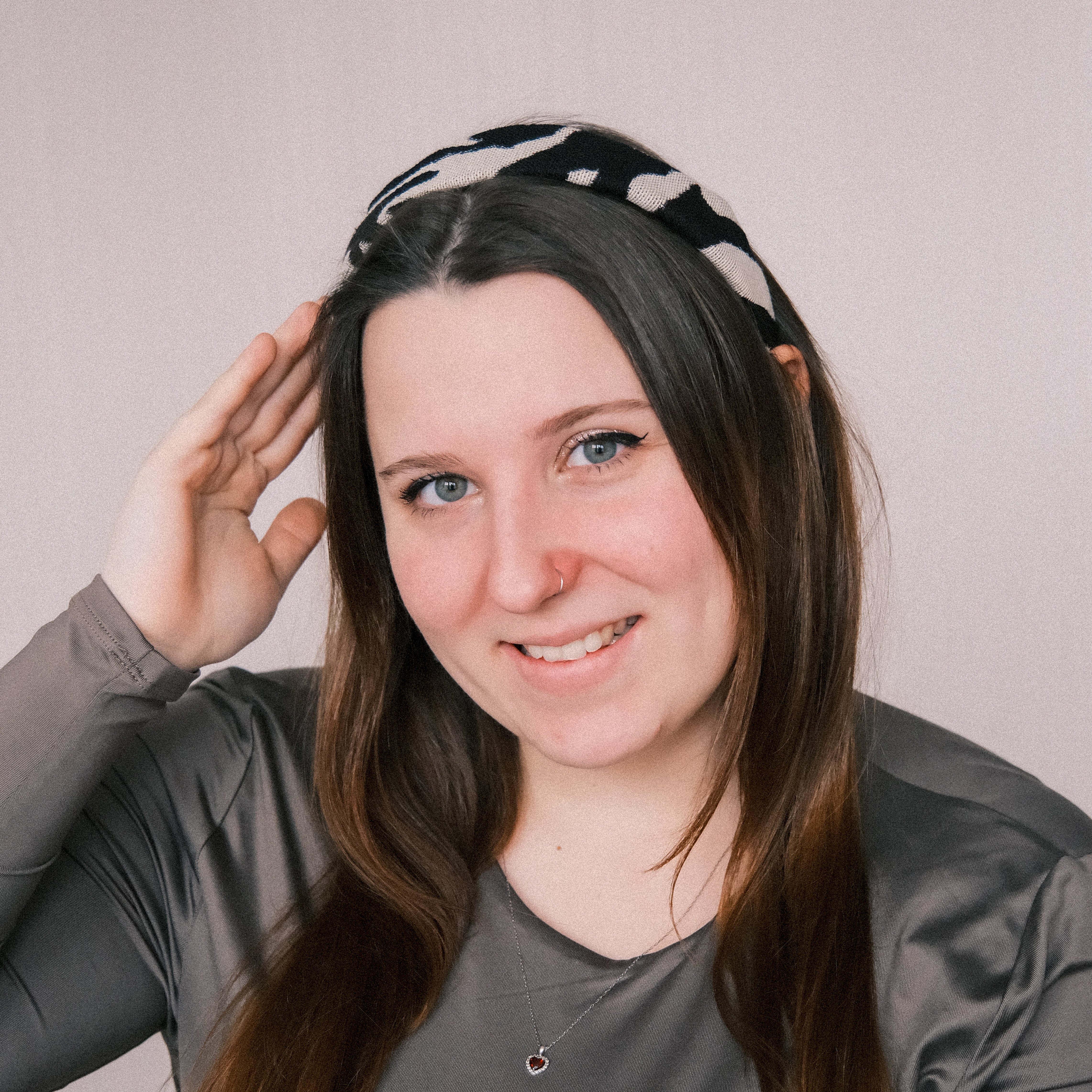 Anne - Blüten Schwarz