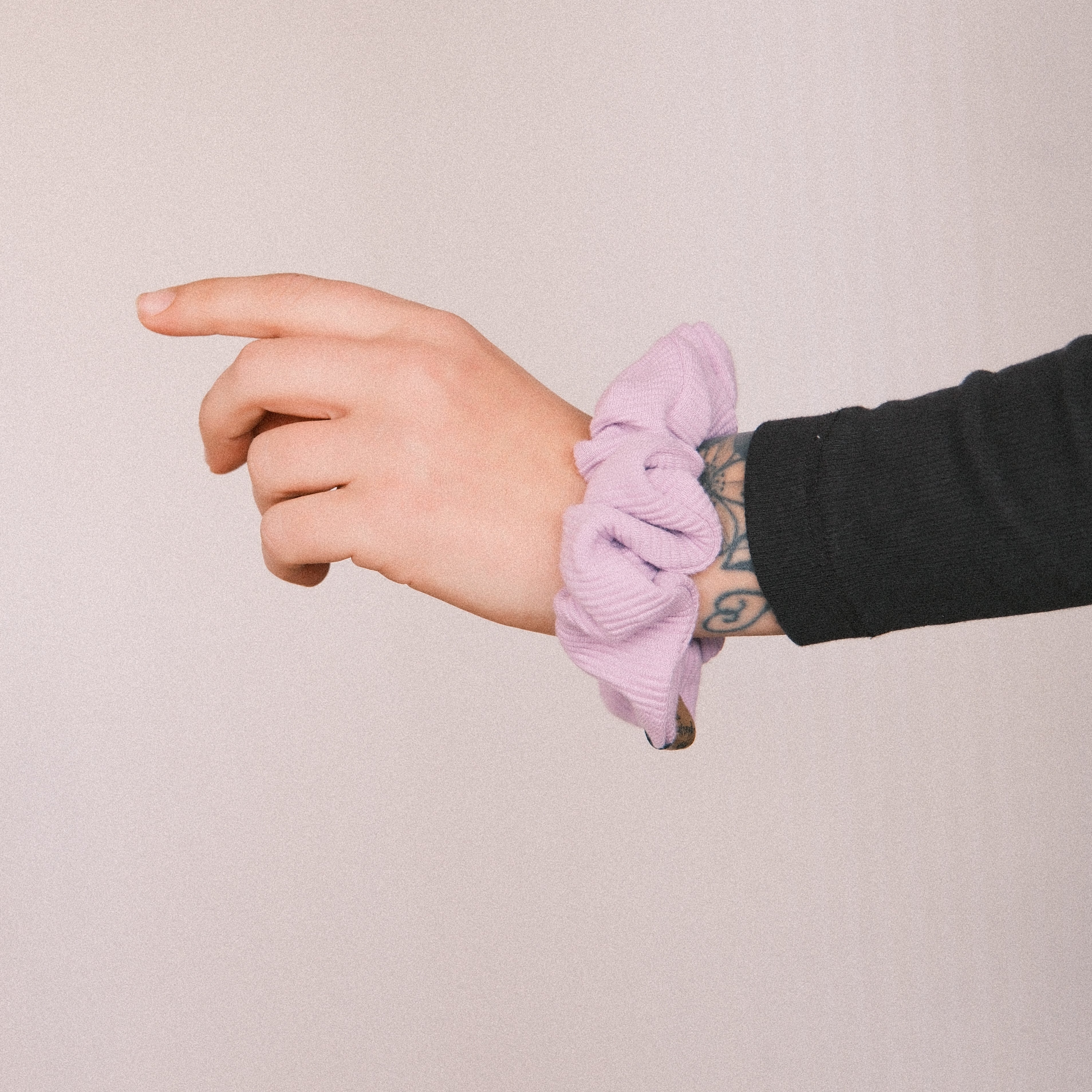 Scrunchie - Soft Rip Lavendel