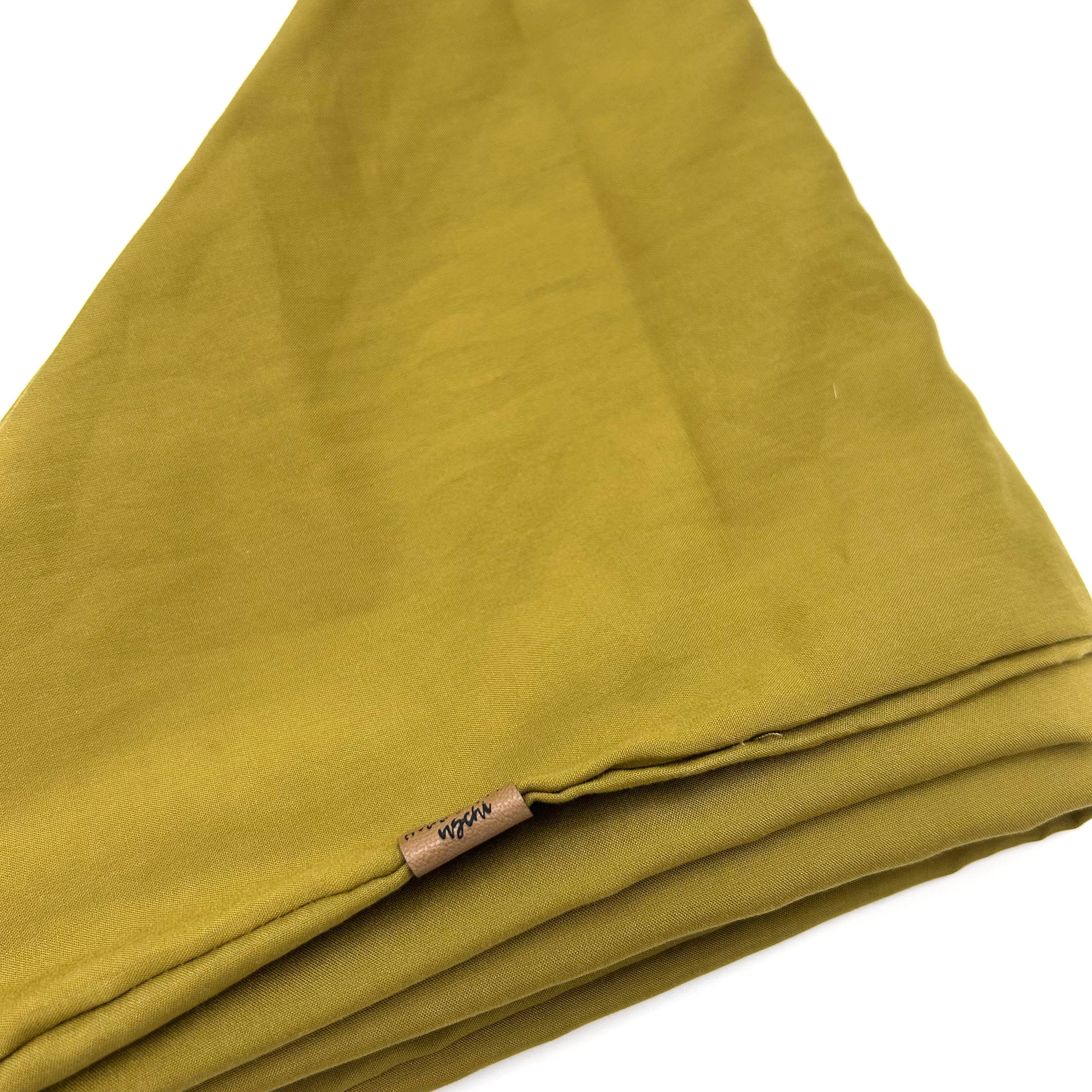 XXL Dreieckstuch - soft touch Olivegrün