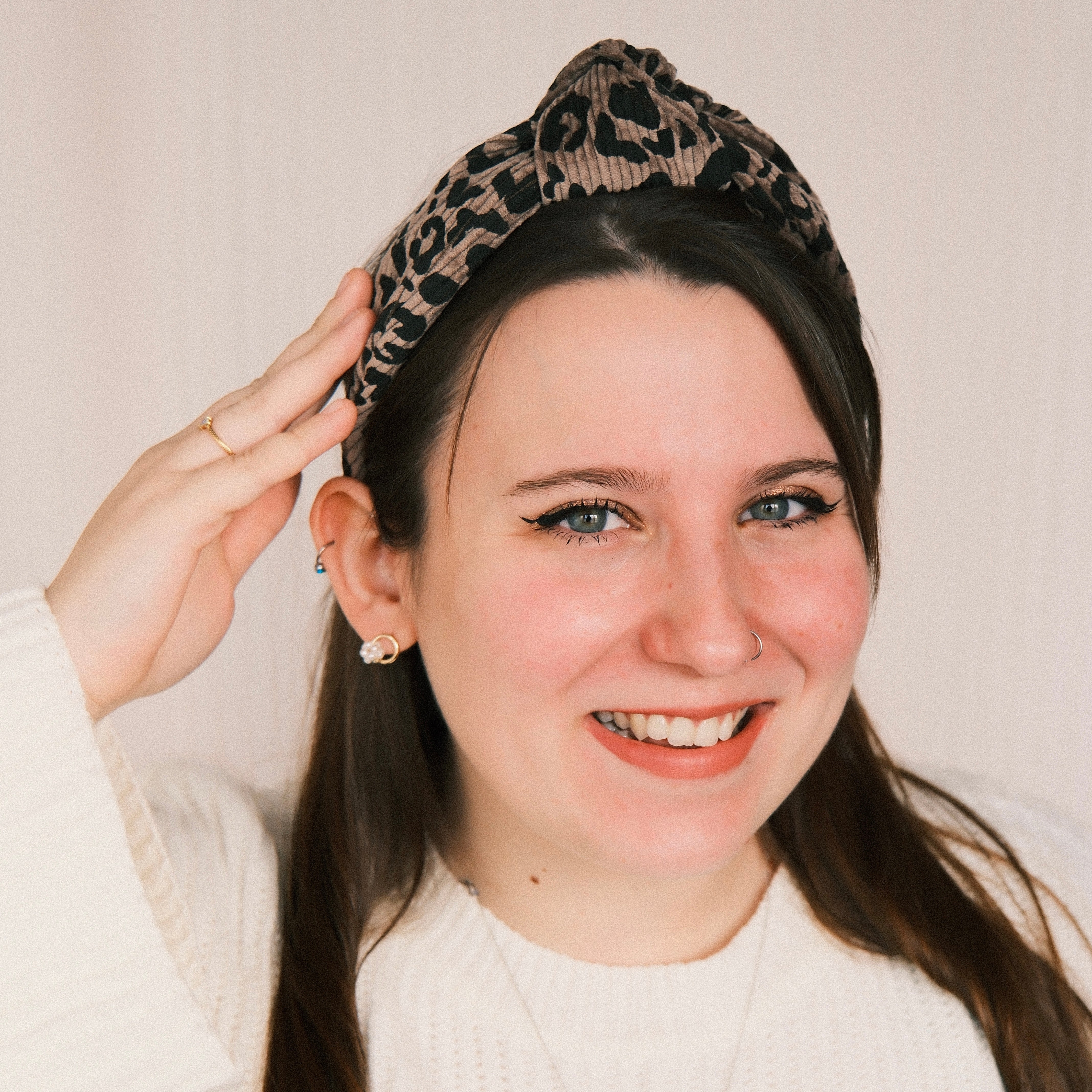 Leyla - Cord Leo Taupe