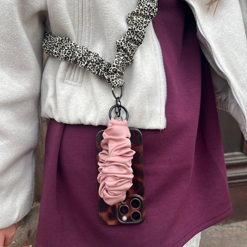 HandyScrunchie - Satin Rosa