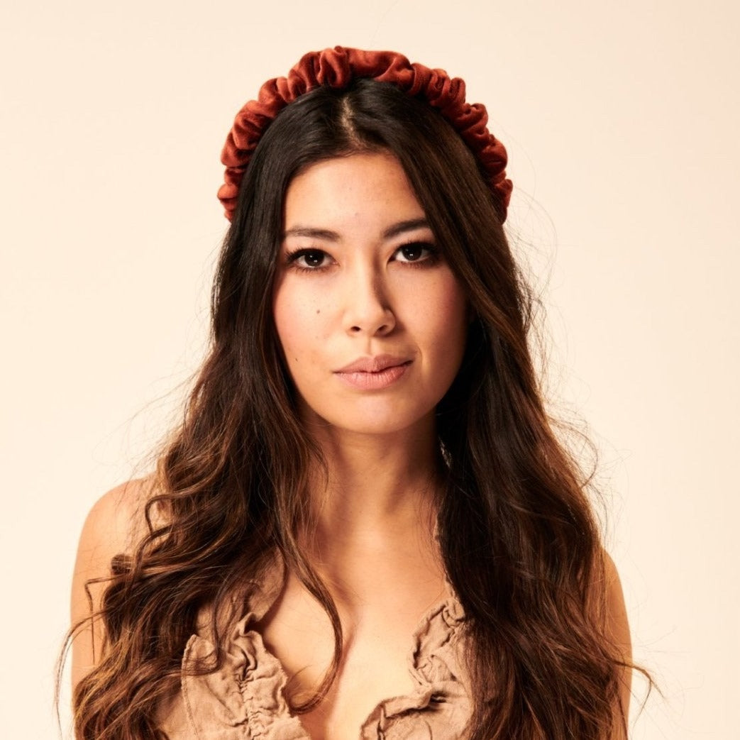 Hilde - Rost Haarreif gerafft