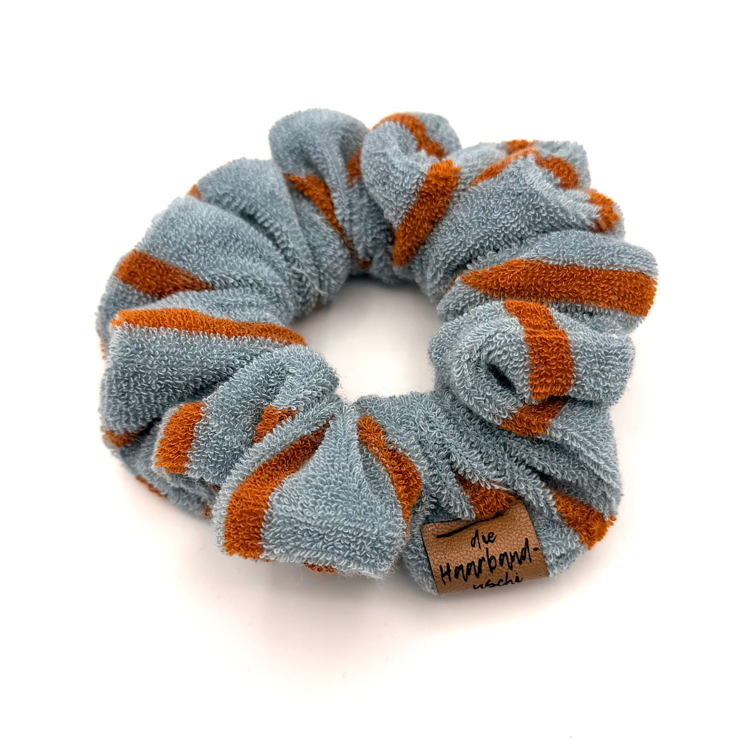 Scrunchie - Frottee Hellblau