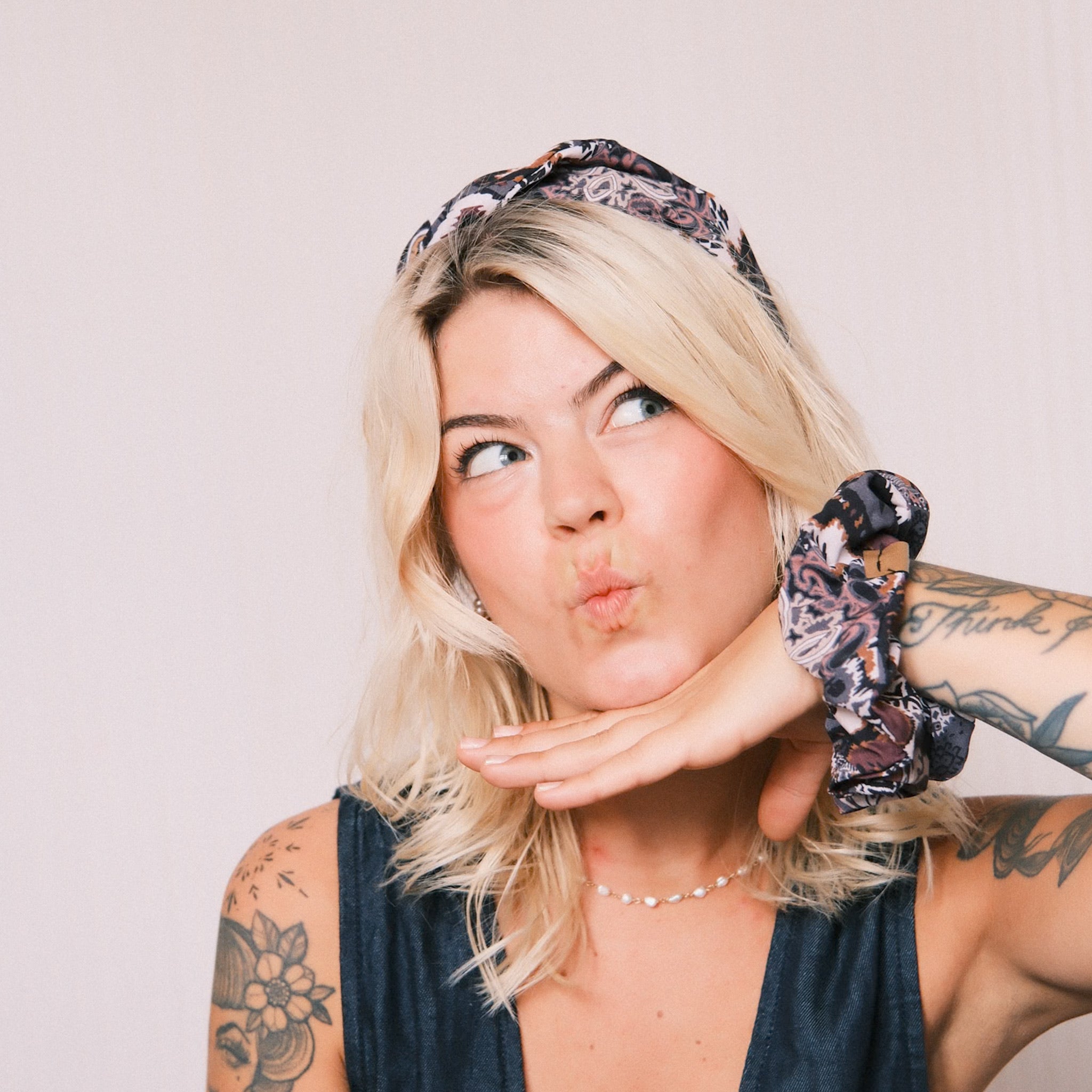 Big Scrunchie - Bohemian Patchwork