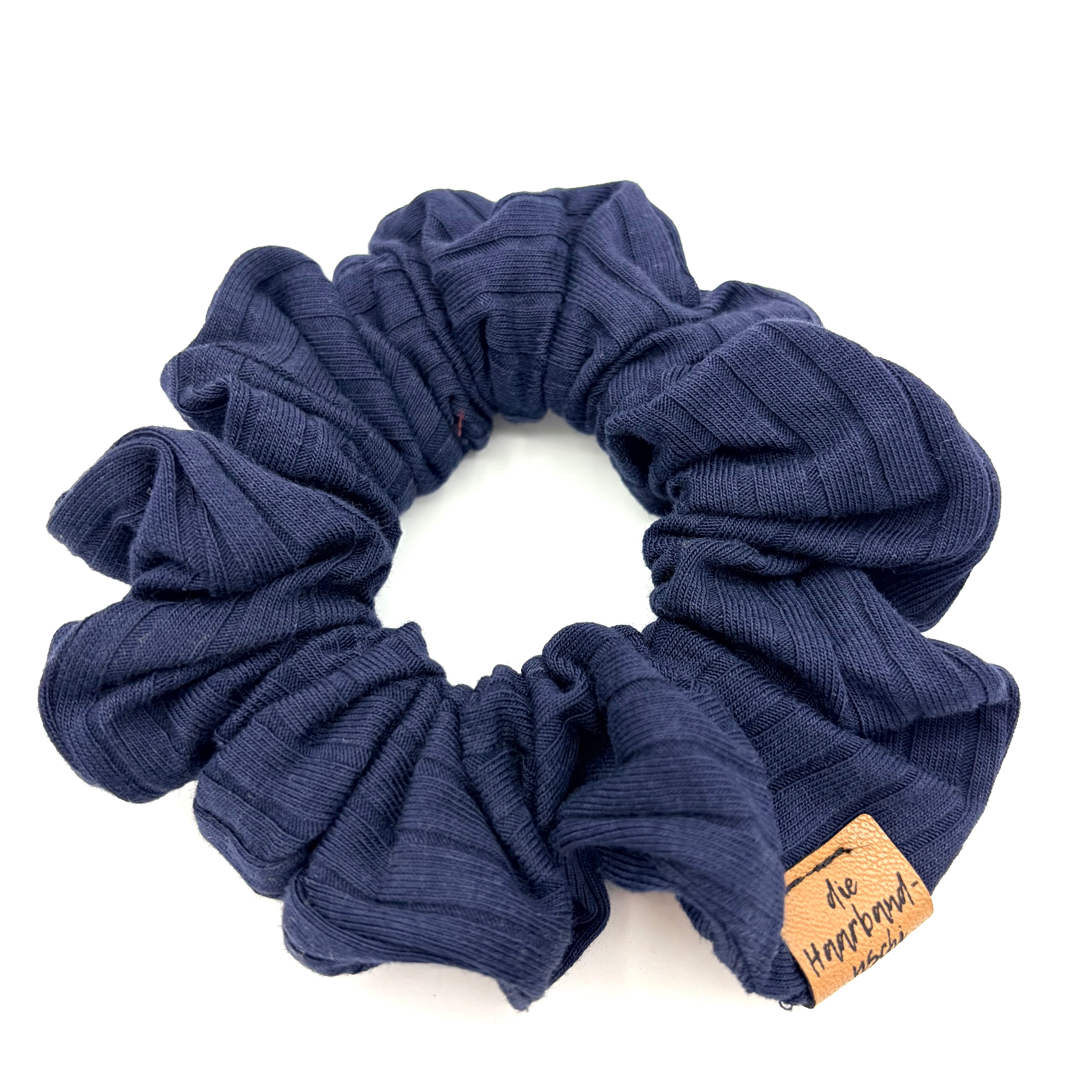 Scrunchie - Sporty Rib Dunkelblau