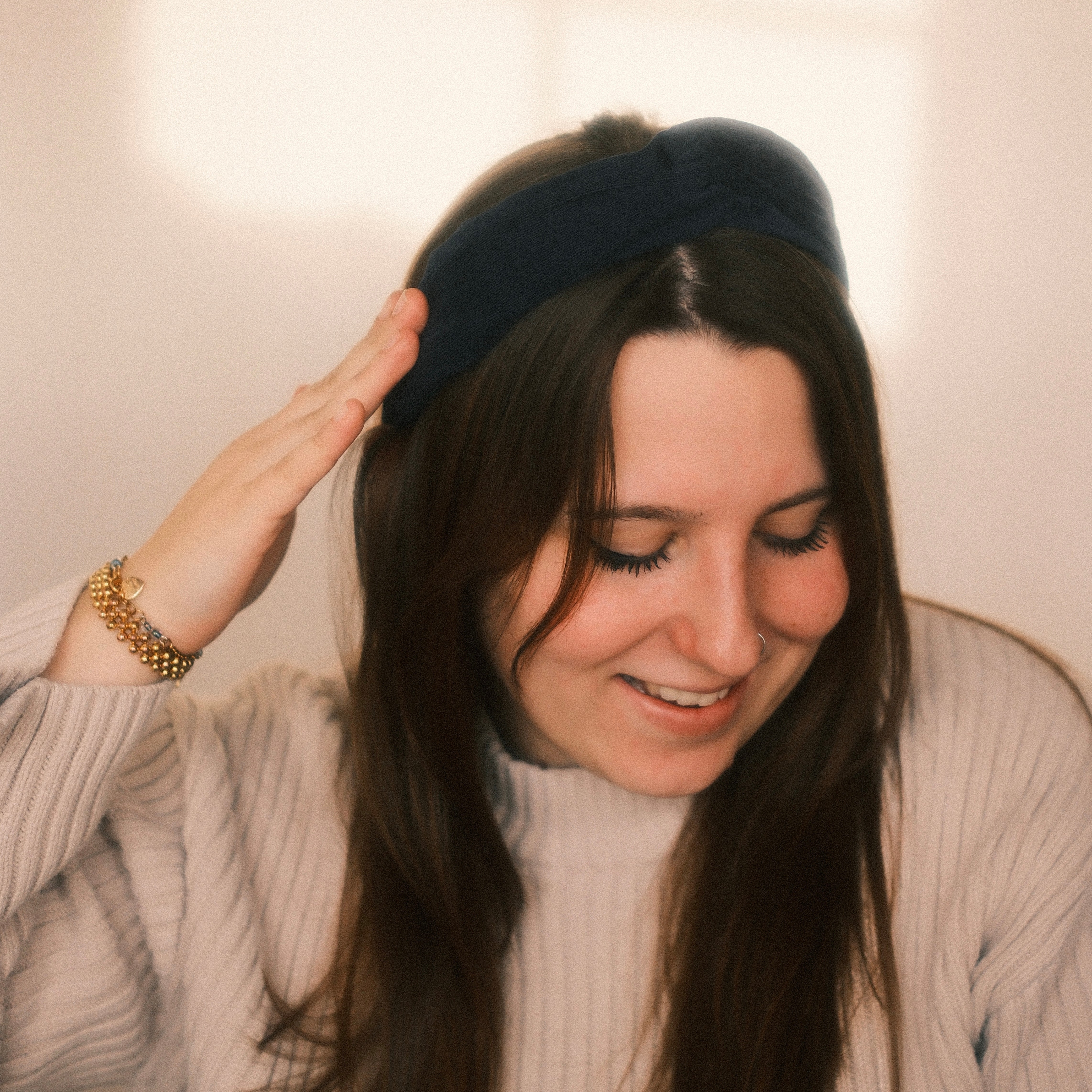 Viky Haarreif - Feincord Schwarz