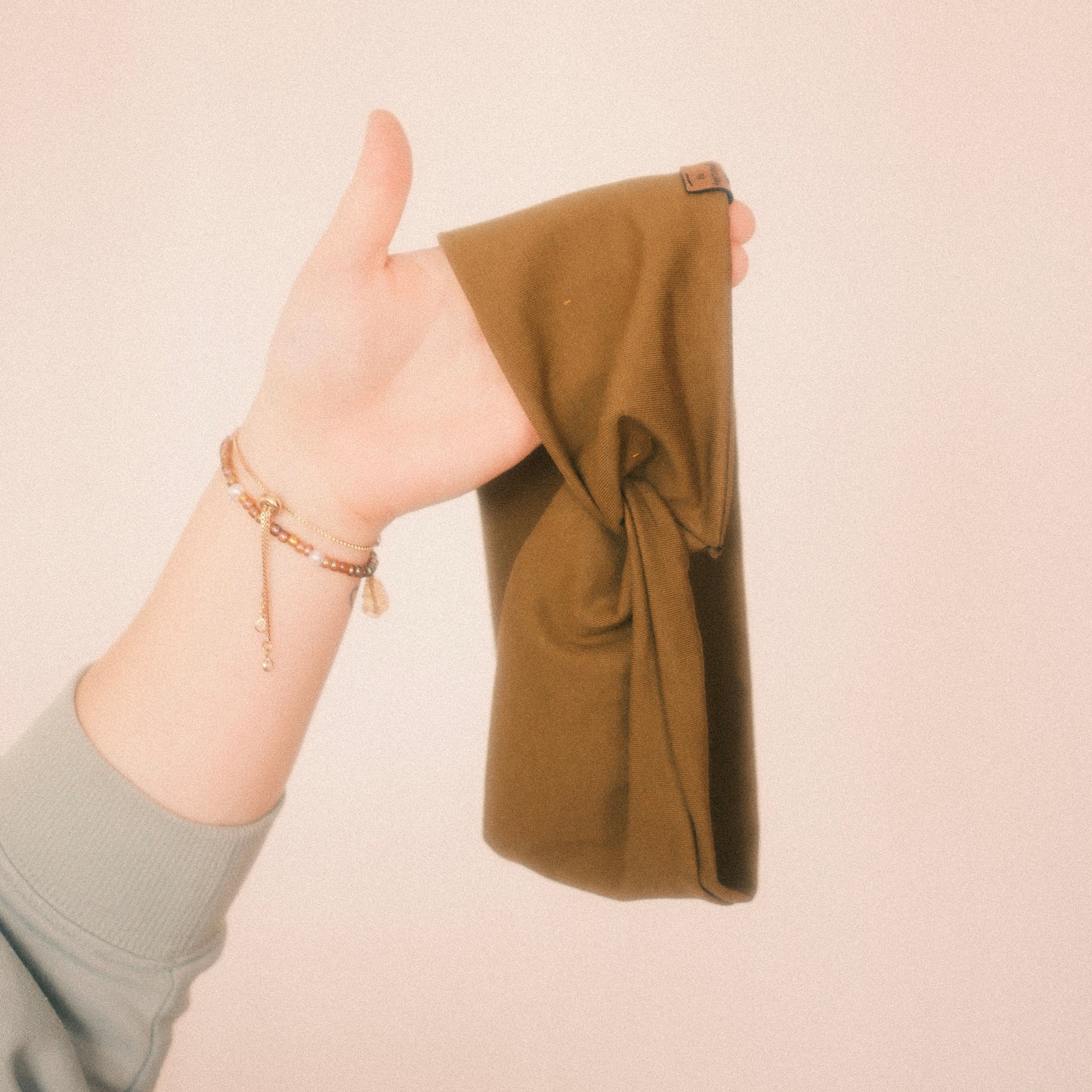 Basic Haarband - Khaki