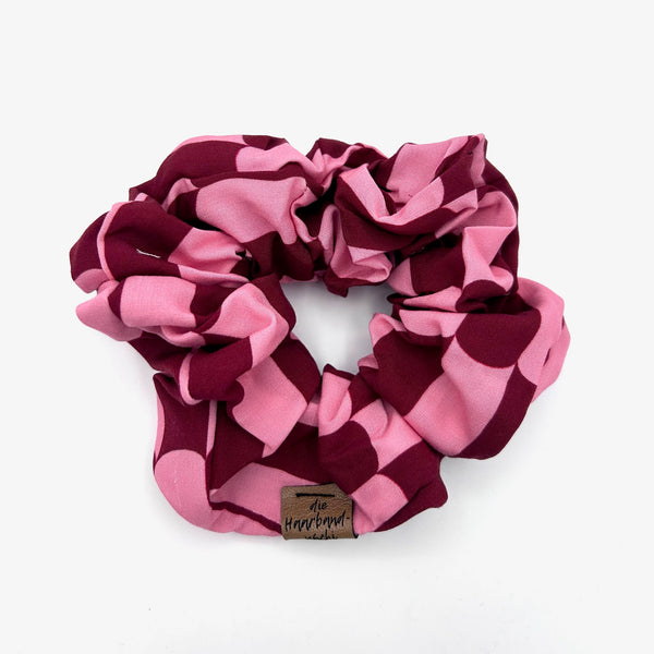 Scrunchie - Candy Lines Pink