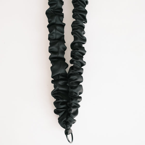 Handykette - Satin Schwarz