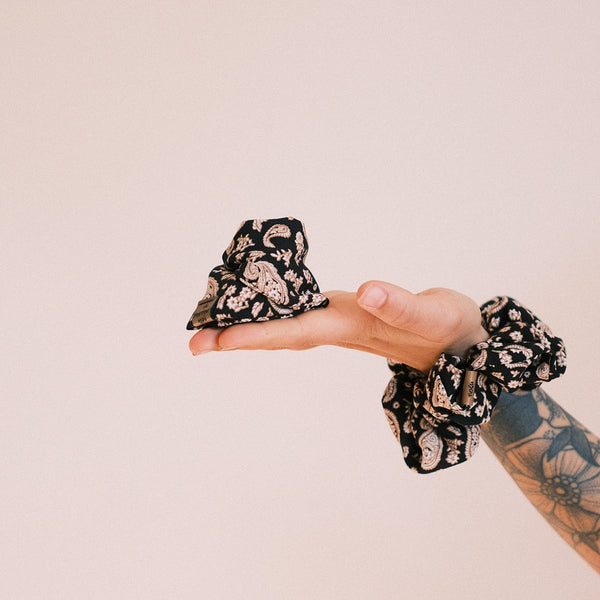 Dutti - Vintage Paisley Schwarz