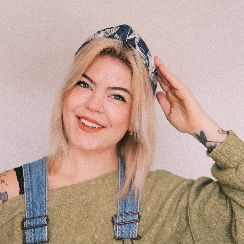 Leyla - Boho Jeans Weiß