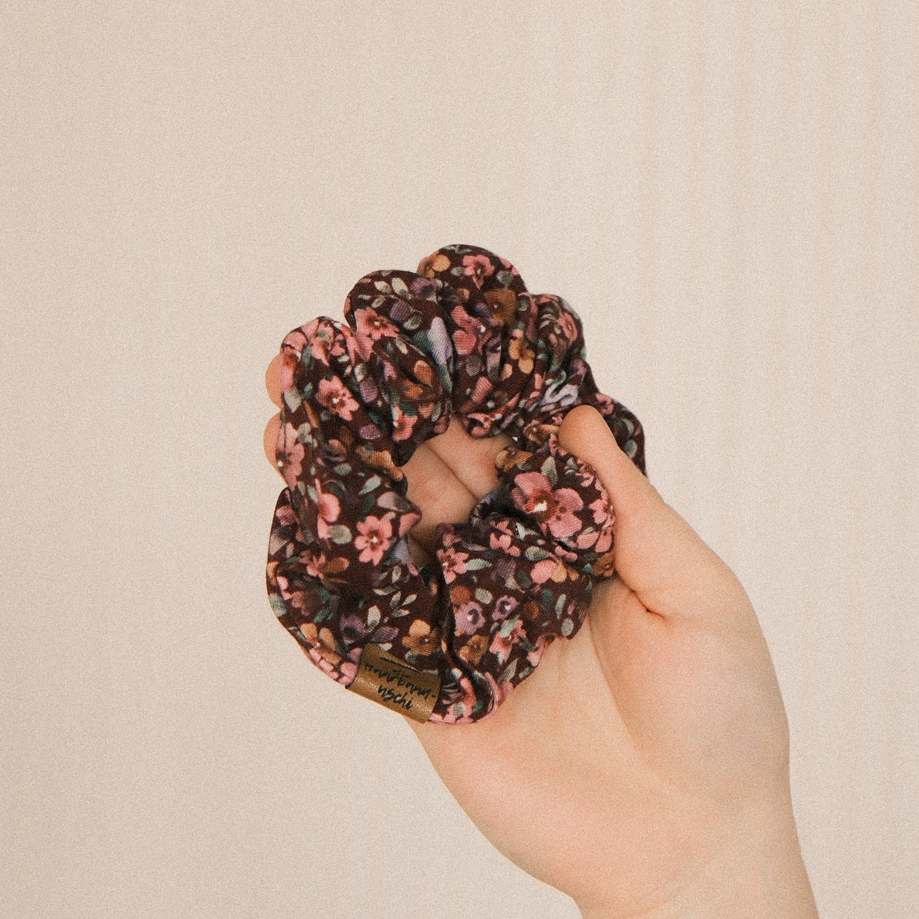 Scrunchie - Cottage Garden Berry