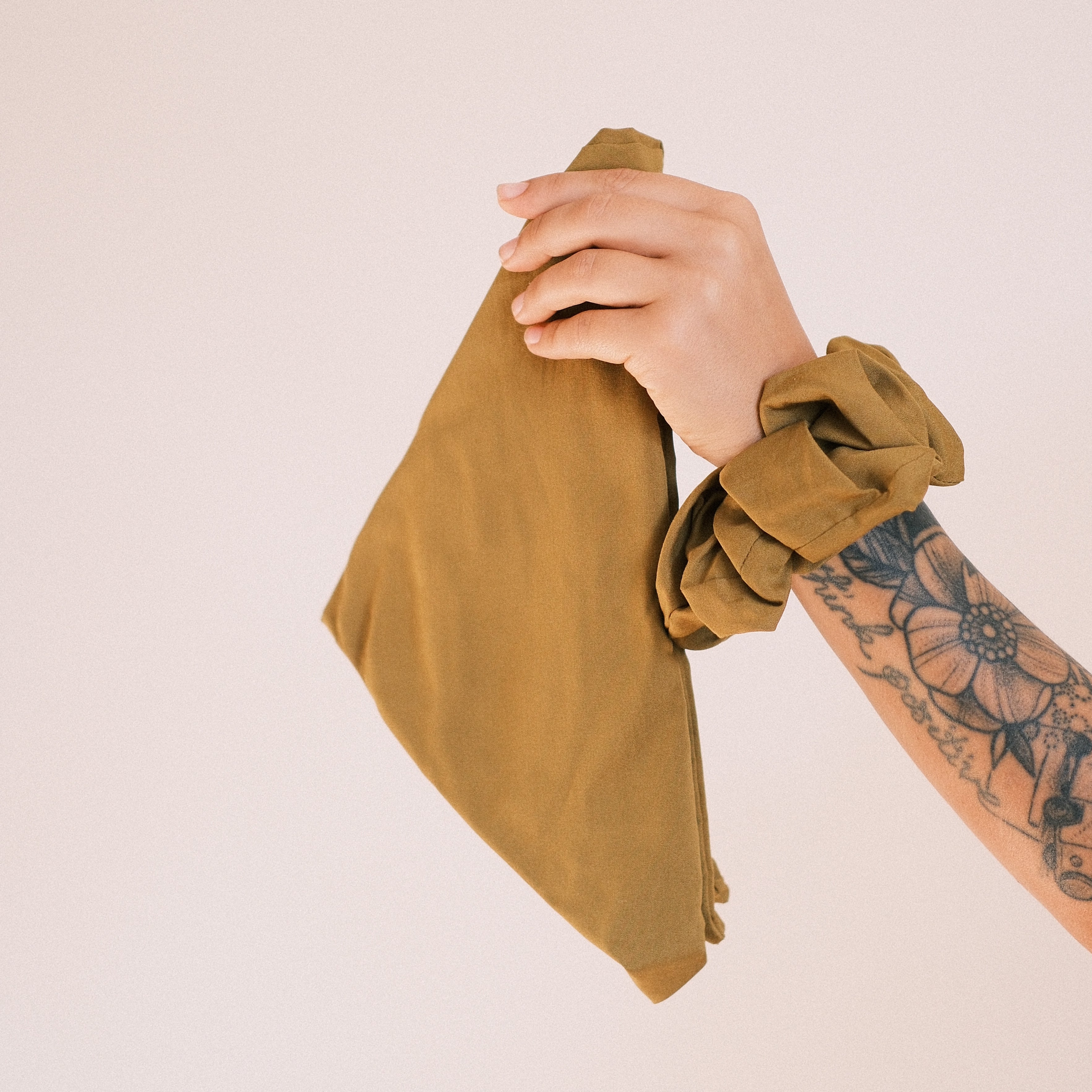 Bandana - Soft Touch Olivegrün