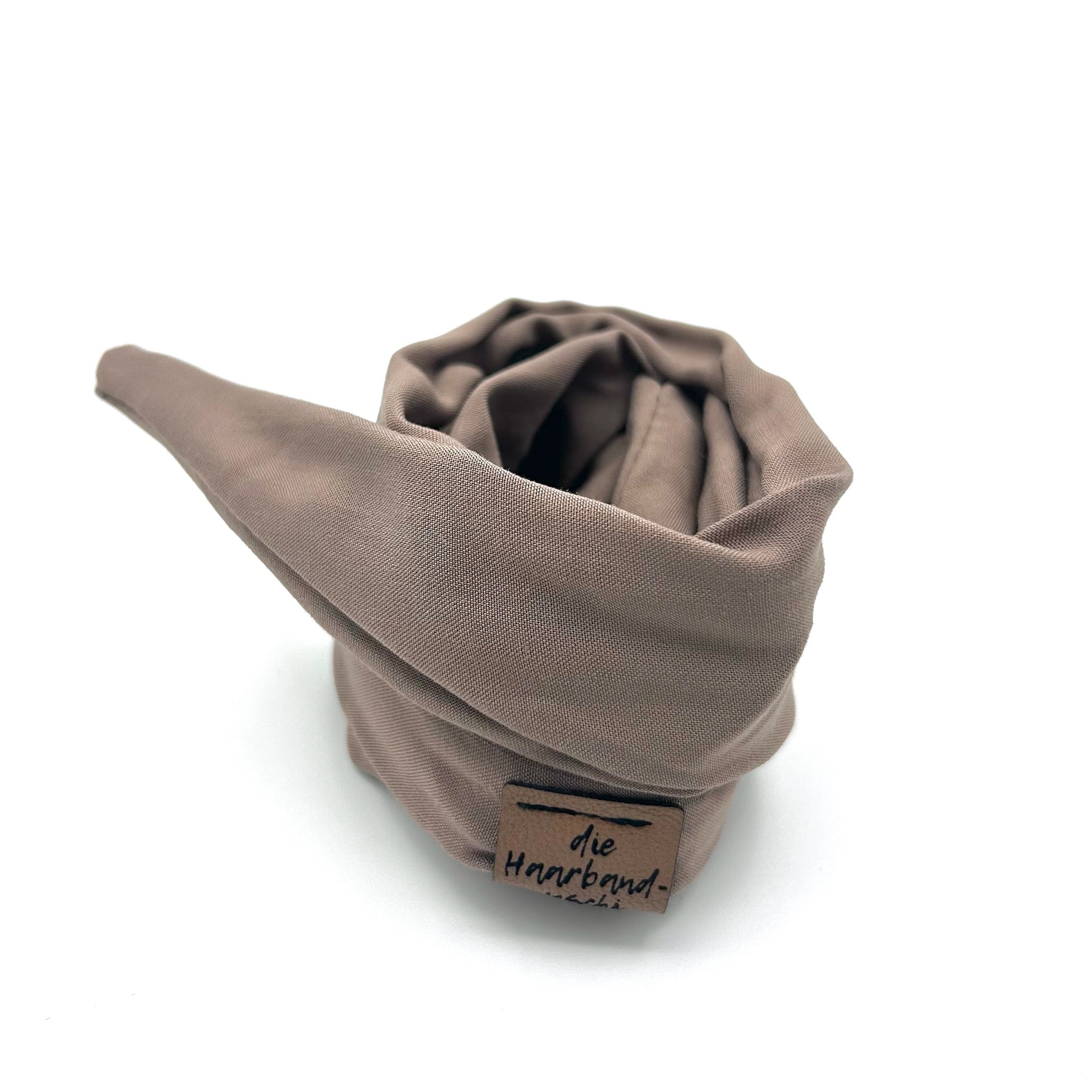 Drahthaarband Schmal - Soft Touch Cocoa